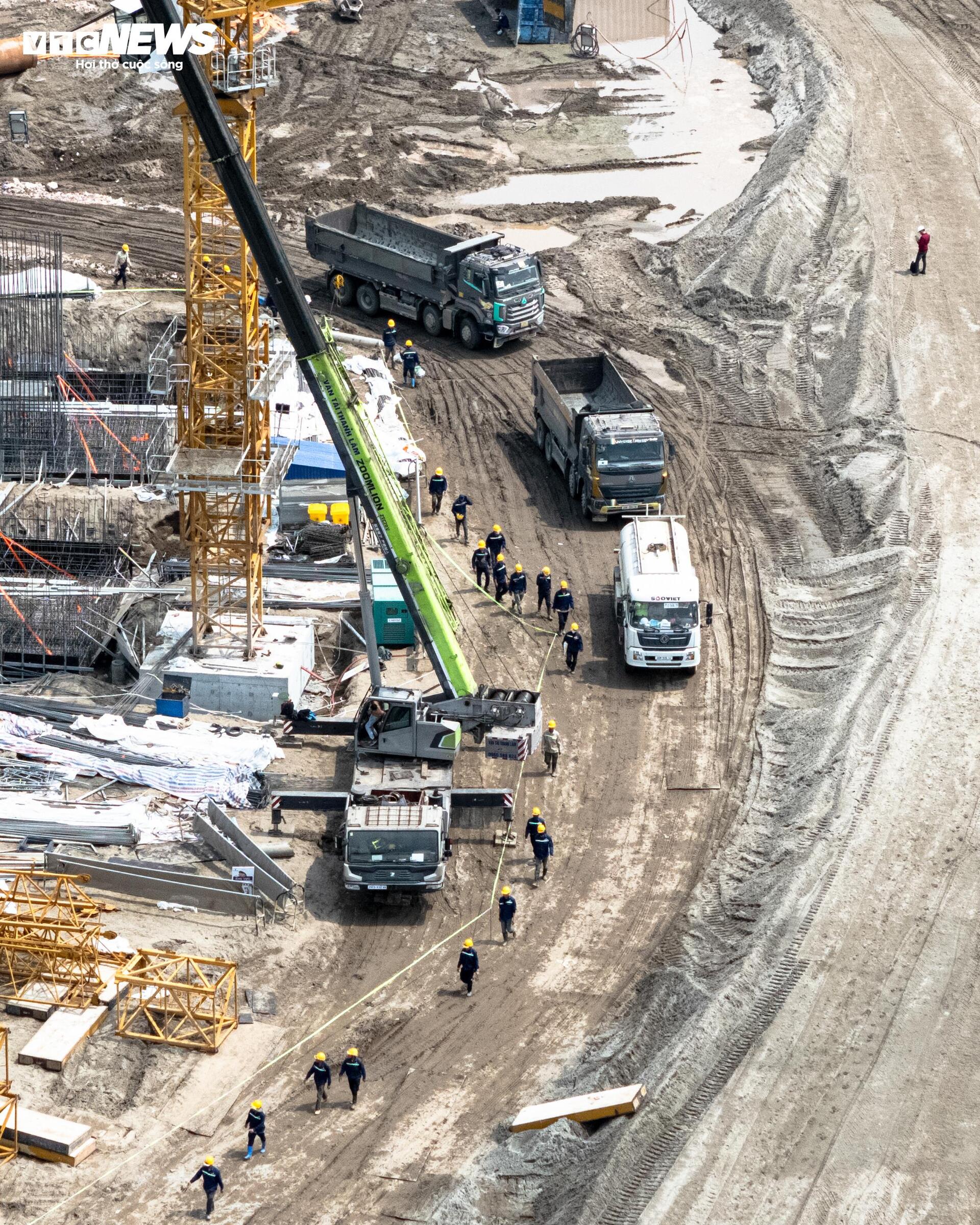 Hình hài sân vận động Trống Đồng lớn nhất thế giới ở ngoại thành Hà Nội - 11