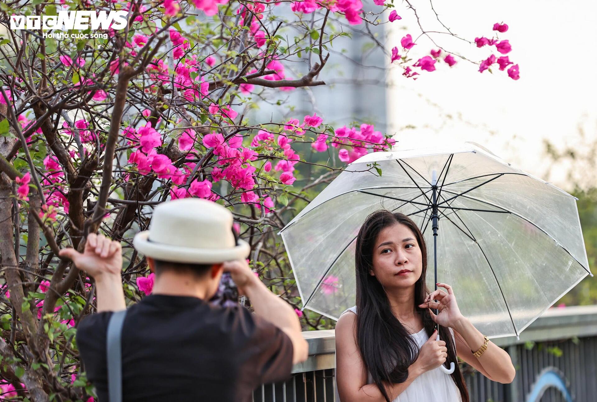 Hoa giấy phủ kín cầu Thủy Tiên, khung cảnh như 'xứ sở thần tiên' - 12