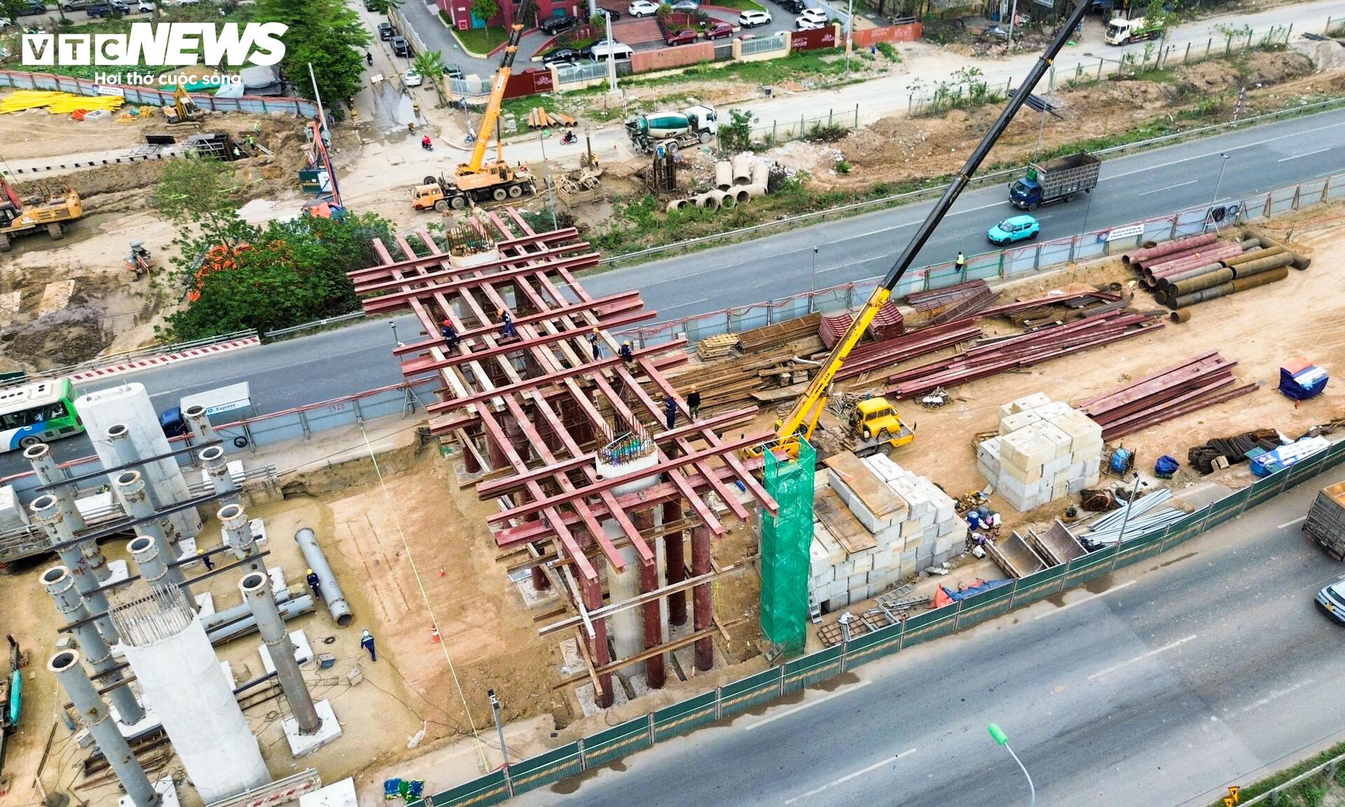 Diện mạo nút giao hiện đại bậc nhất phía Tây Hà Nội sau gần 1 năm thi công - 11