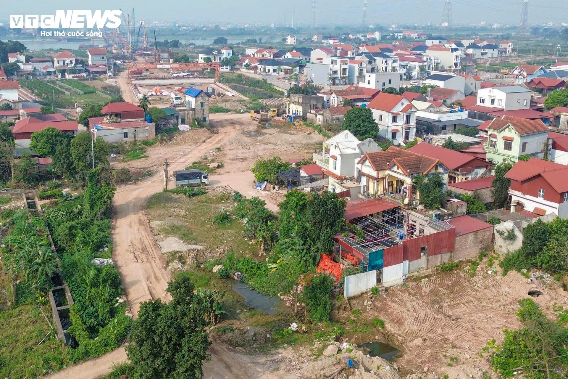 Cầu 4.900 tỷ vượt sông Hồng nối Hà Nội - Hưng Yên đang được thi công ra sao? - 9