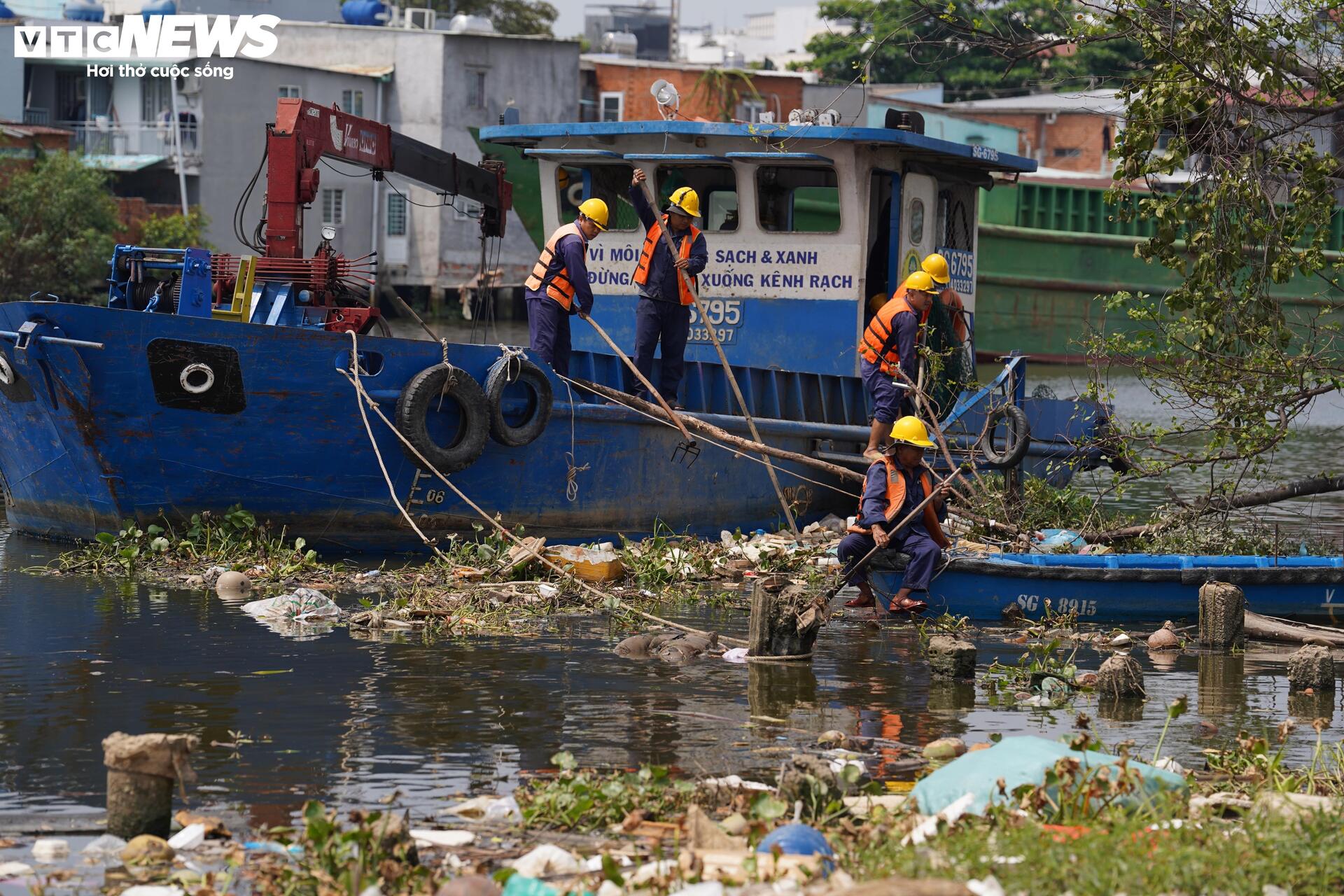 Cận cảnh dự án cải tạo kênh 7.300 tỷ đồng ở TP.HCM - 5