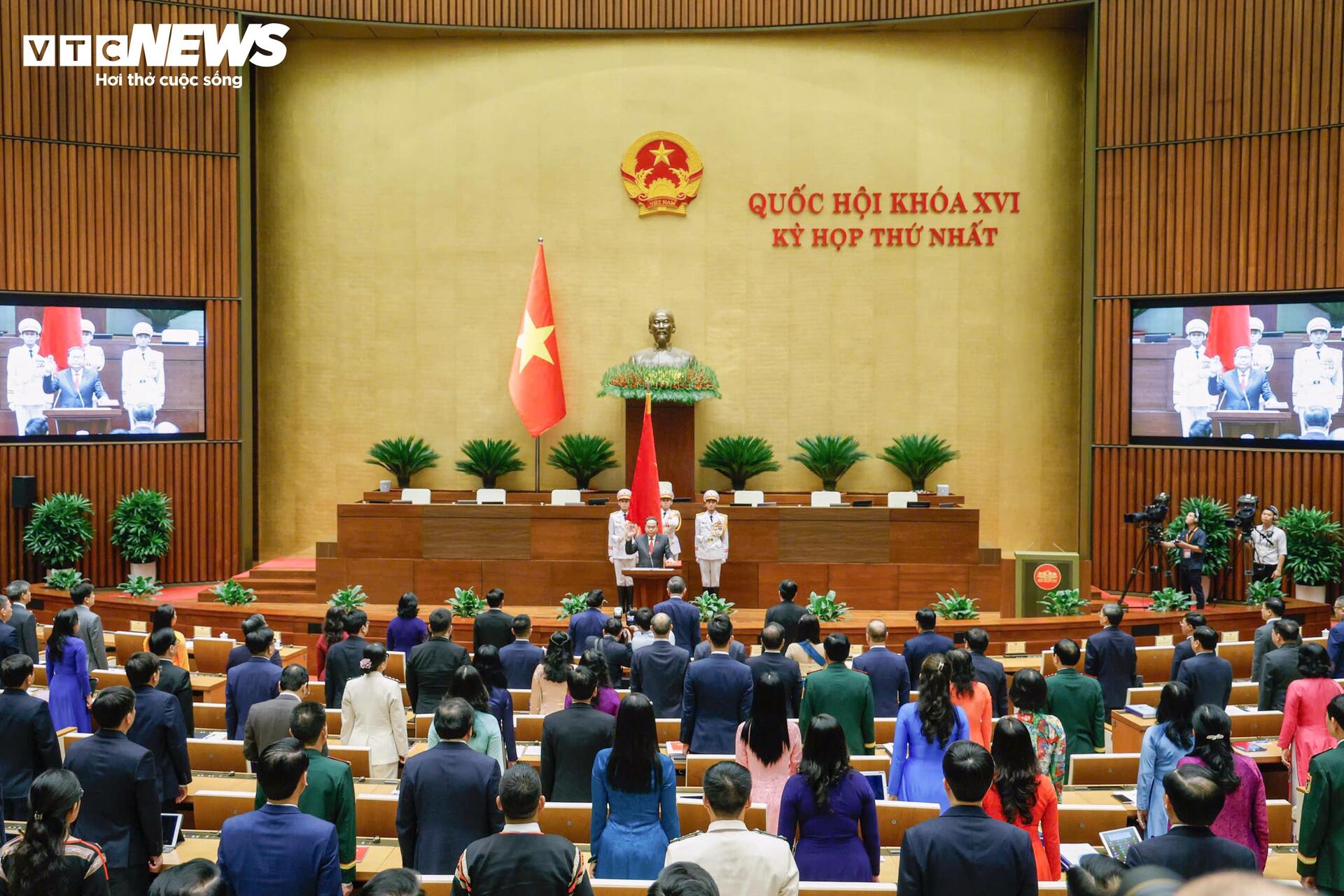 Lễ tuyên thệ nhậm chức của Chủ tịch Quốc hội khóa XVI Trần Thanh Mẫn - 2