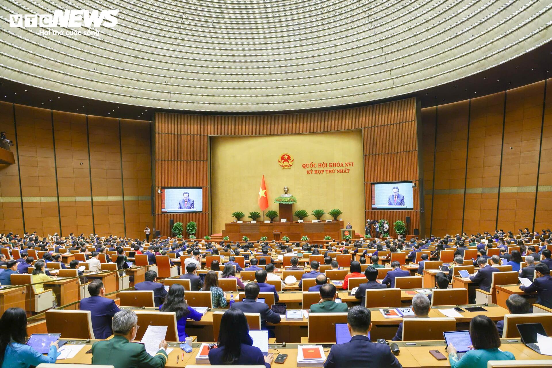 Lễ tuyên thệ nhậm chức của Chủ tịch Quốc hội khóa XVI Trần Thanh Mẫn - 9