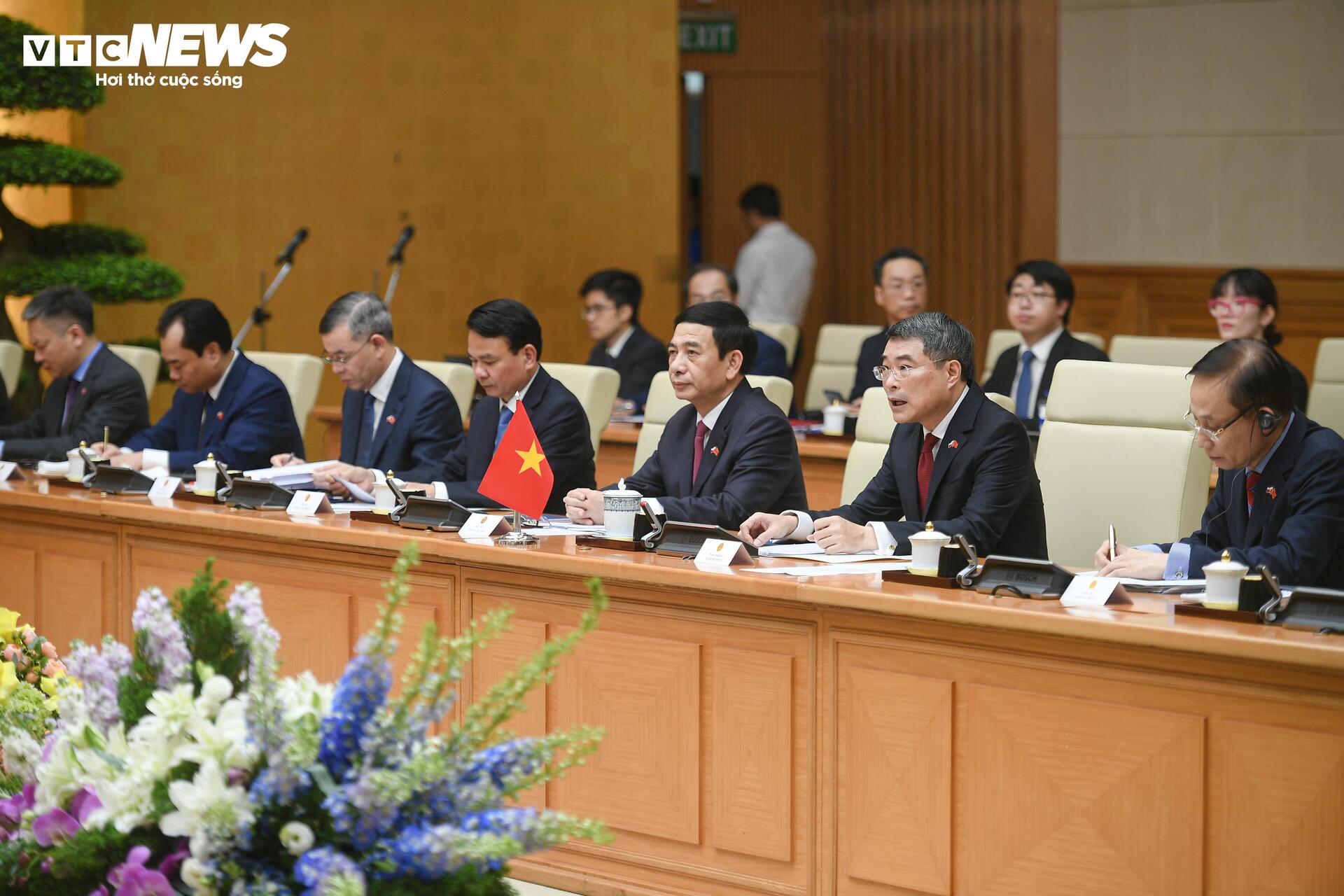 Thủ tướng Lê Minh Hưng chủ trì lễ đón Thủ tướng Slovakia - 13