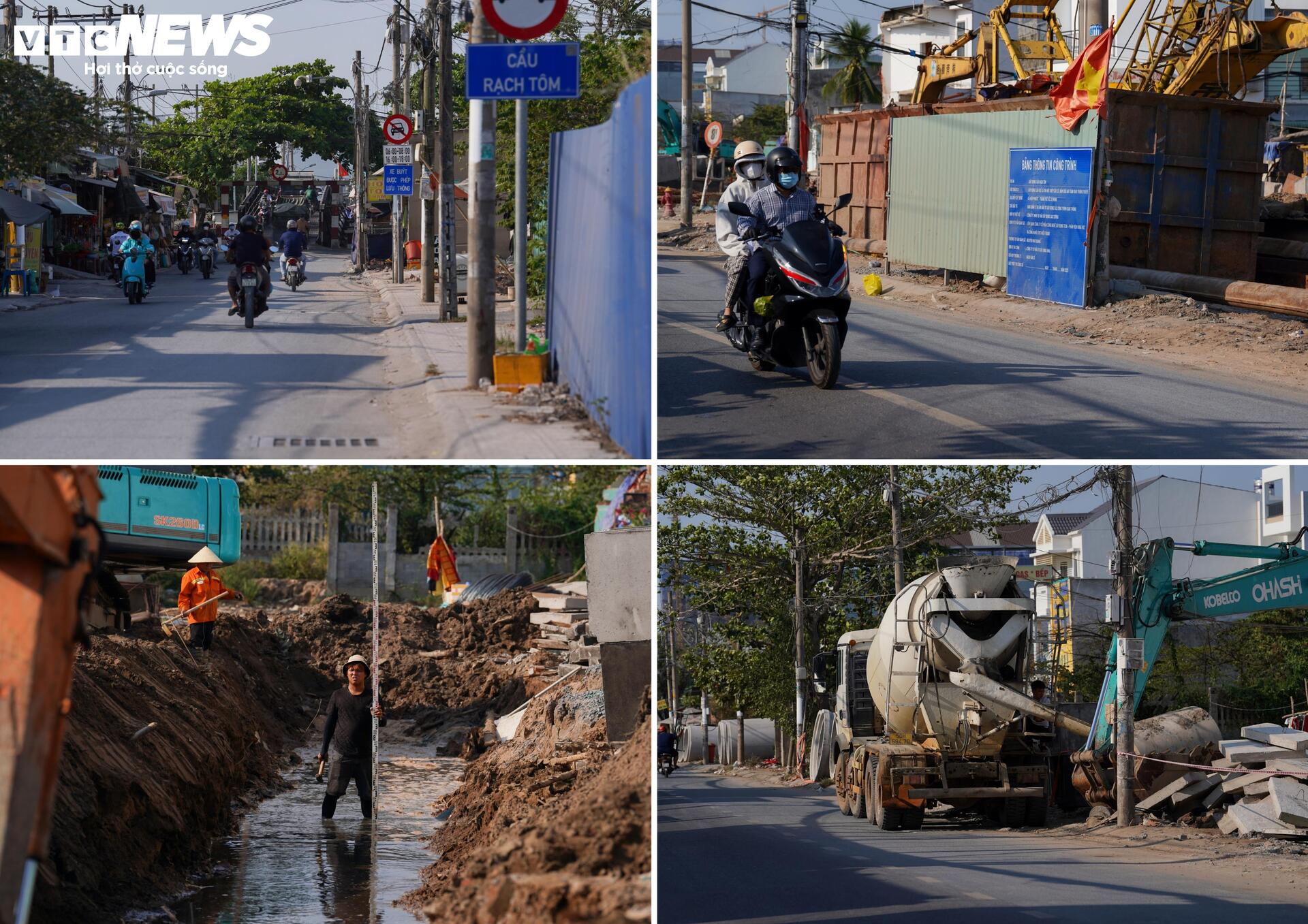 Hiện trạng dự án cầu 500 tỷ ở TP.HCM sau gần 1 năm khởi công - 2