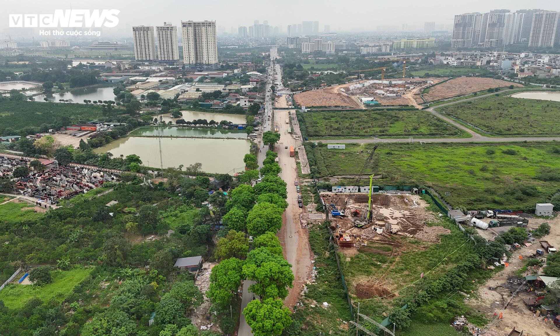 Cận cảnh tuyến đường 70 dài 5km ở Hà Nội được yêu cầu hoàn thành năm 2026 - 9