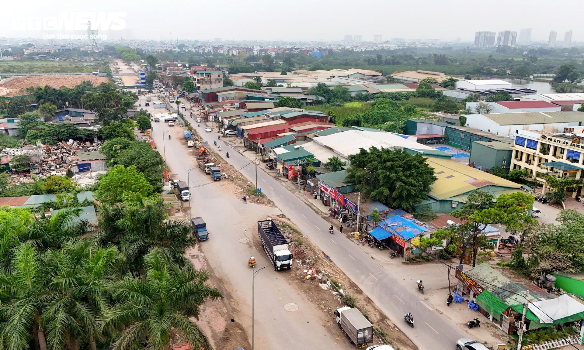 Cận cảnh tuyến đường 70 dài 5km ở Hà Nội được yêu cầu hoàn thành năm 2026 - 13