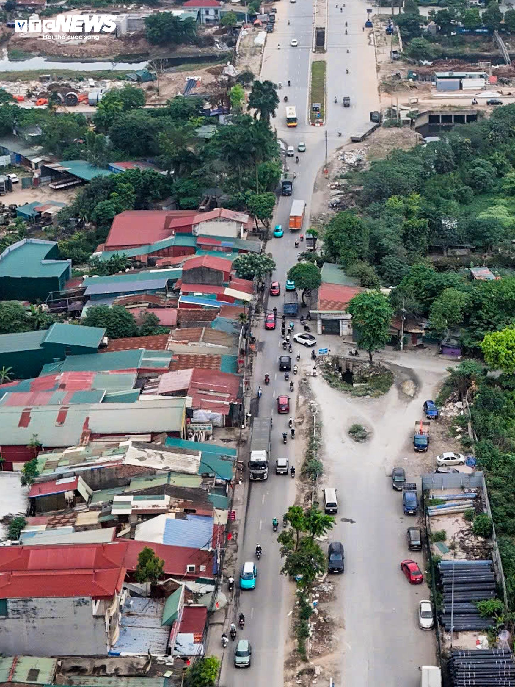 Cận cảnh tuyến đường 70 dài 5km ở Hà Nội được yêu cầu hoàn thành năm 2026 - 6