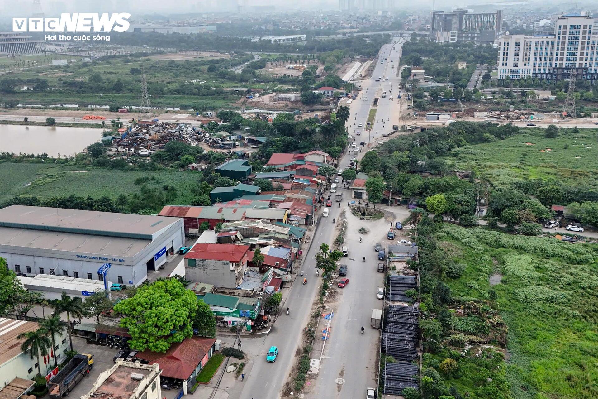 Cận cảnh tuyến đường 70 dài 5km ở Hà Nội được yêu cầu hoàn thành năm 2026 - 8