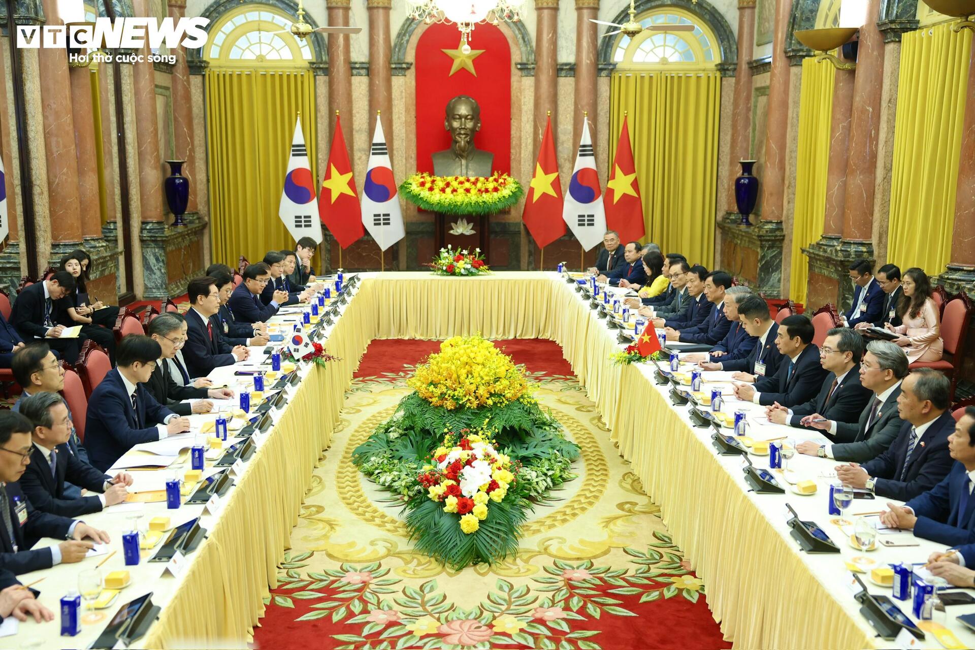 Tổng Bí thư, Chủ tịch nước Tô Lâm chủ trì lễ đón Tổng thống Hàn Quốc Lee Jae Myung - 11