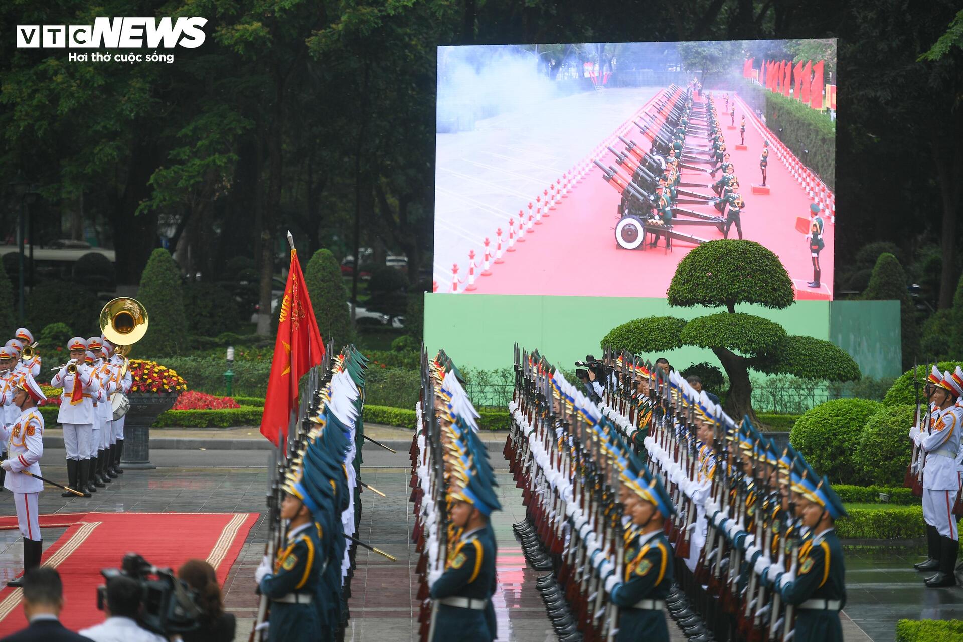 Tổng Bí thư, Chủ tịch nước Tô Lâm chủ trì lễ đón Tổng thống Hàn Quốc Lee Jae Myung - 4
