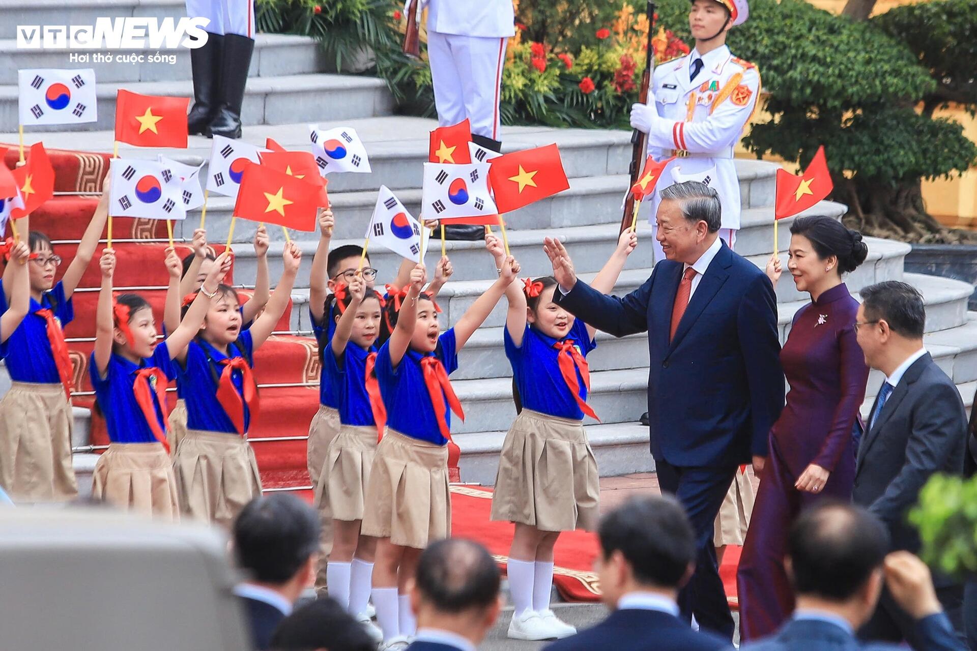 Tổng Bí thư, Chủ tịch nước Tô Lâm chủ trì lễ đón Tổng thống Hàn Quốc Lee Jae Myung - 2