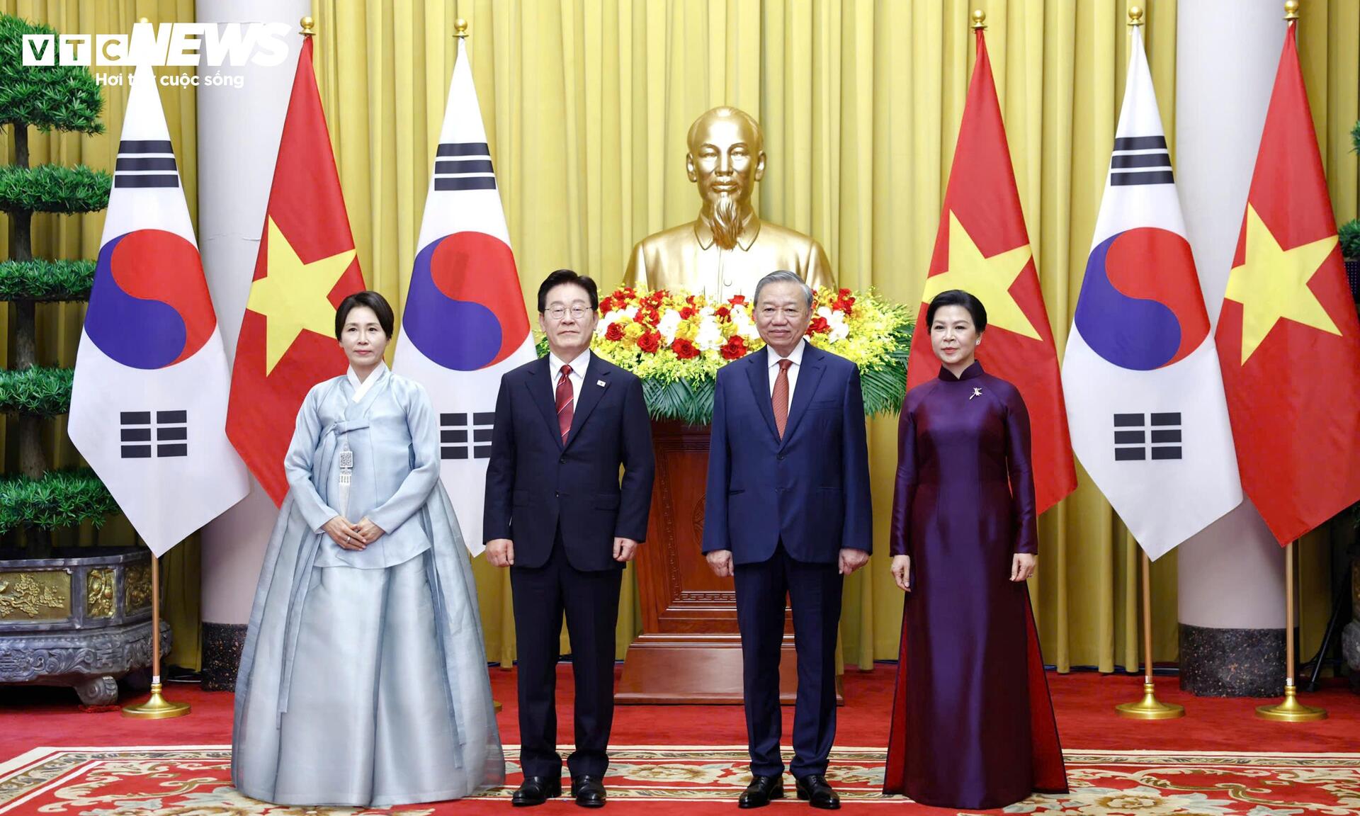 Tổng Bí thư, Chủ tịch nước Tô Lâm chủ trì lễ đón Tổng thống Hàn Quốc Lee Jae Myung - 9