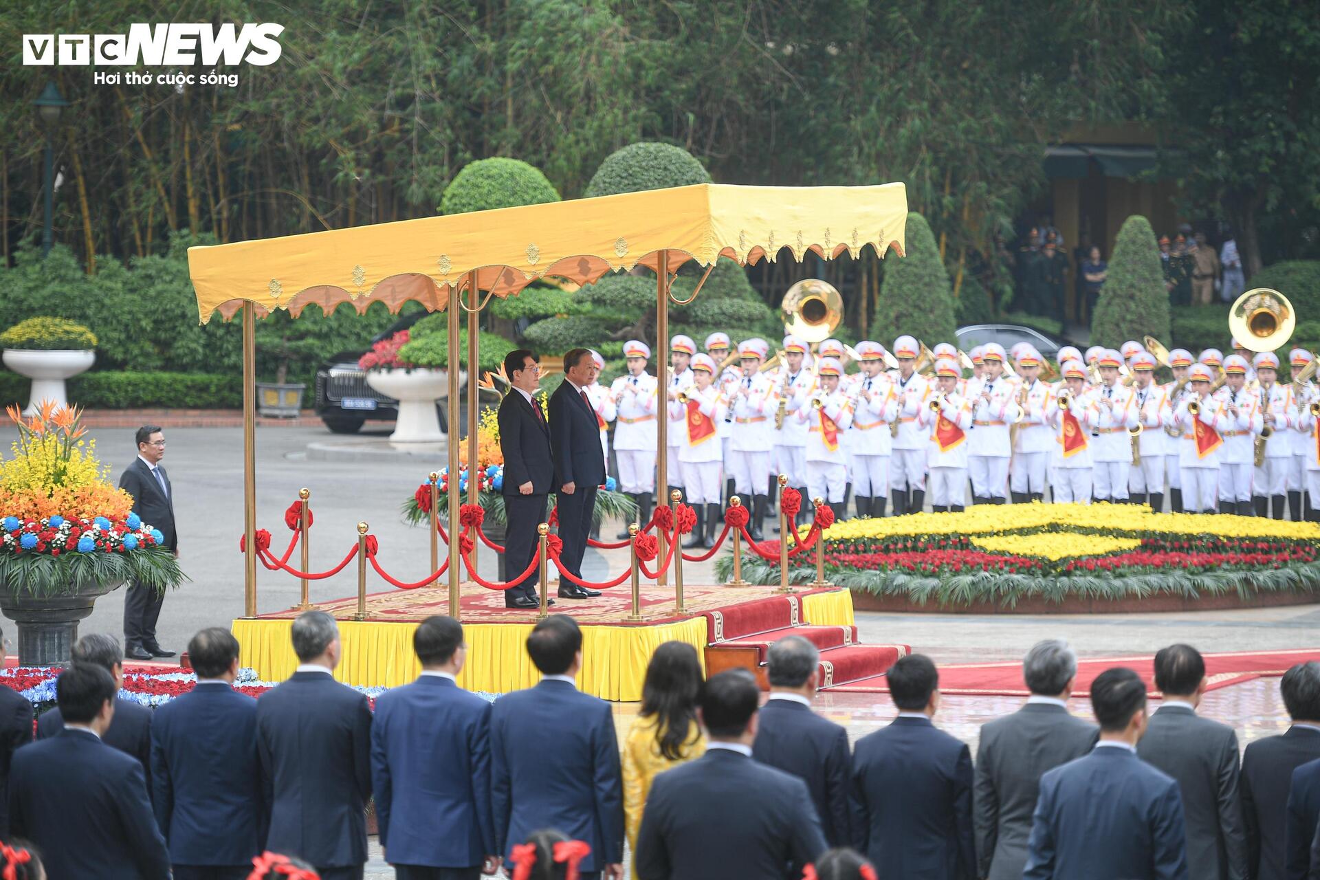 Tổng Bí thư, Chủ tịch nước Tô Lâm chủ trì lễ đón Tổng thống Hàn Quốc Lee Jae Myung - 3