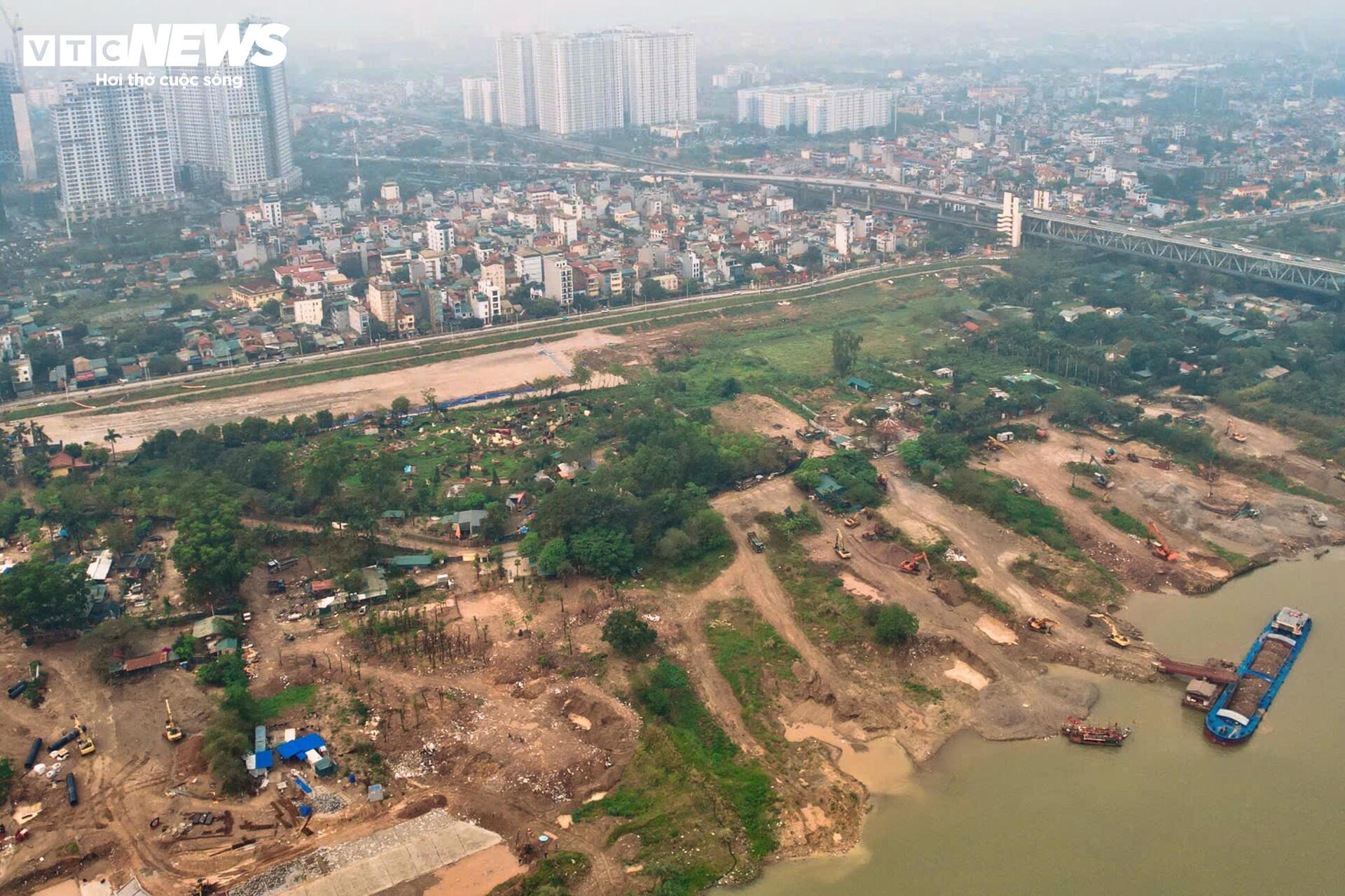 Khu vực xây công viên đầu tiên thuộc trục Đại lộ cảnh quan sông Hồng - 3
