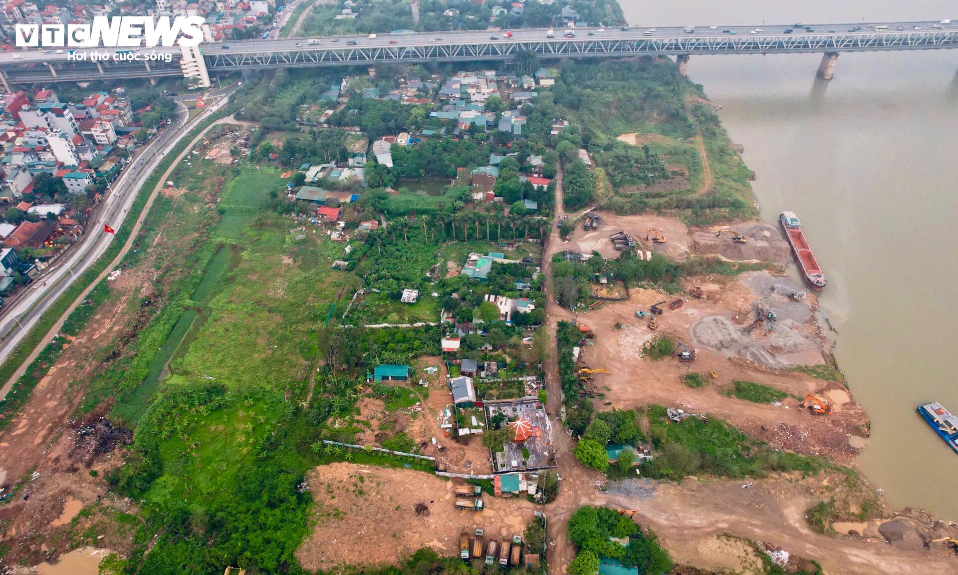 Khu vực xây công viên đầu tiên thuộc trục Đại lộ cảnh quan sông Hồng - 5
