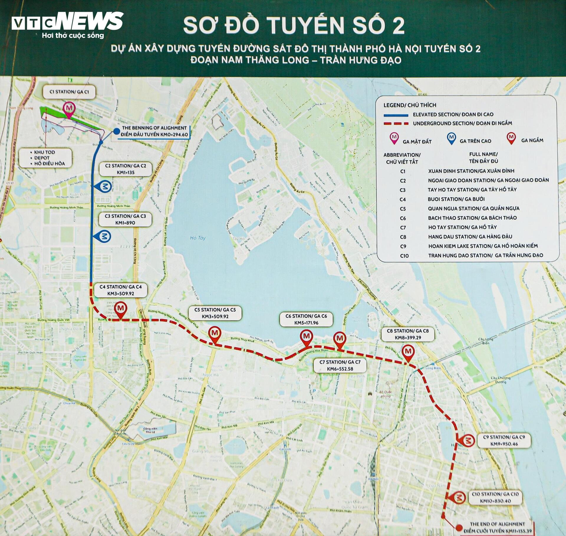 Cận cảnh công trường Depot Xuân Đỉnh tuyến Metro số 2 đang tăng tốc thi công - 2