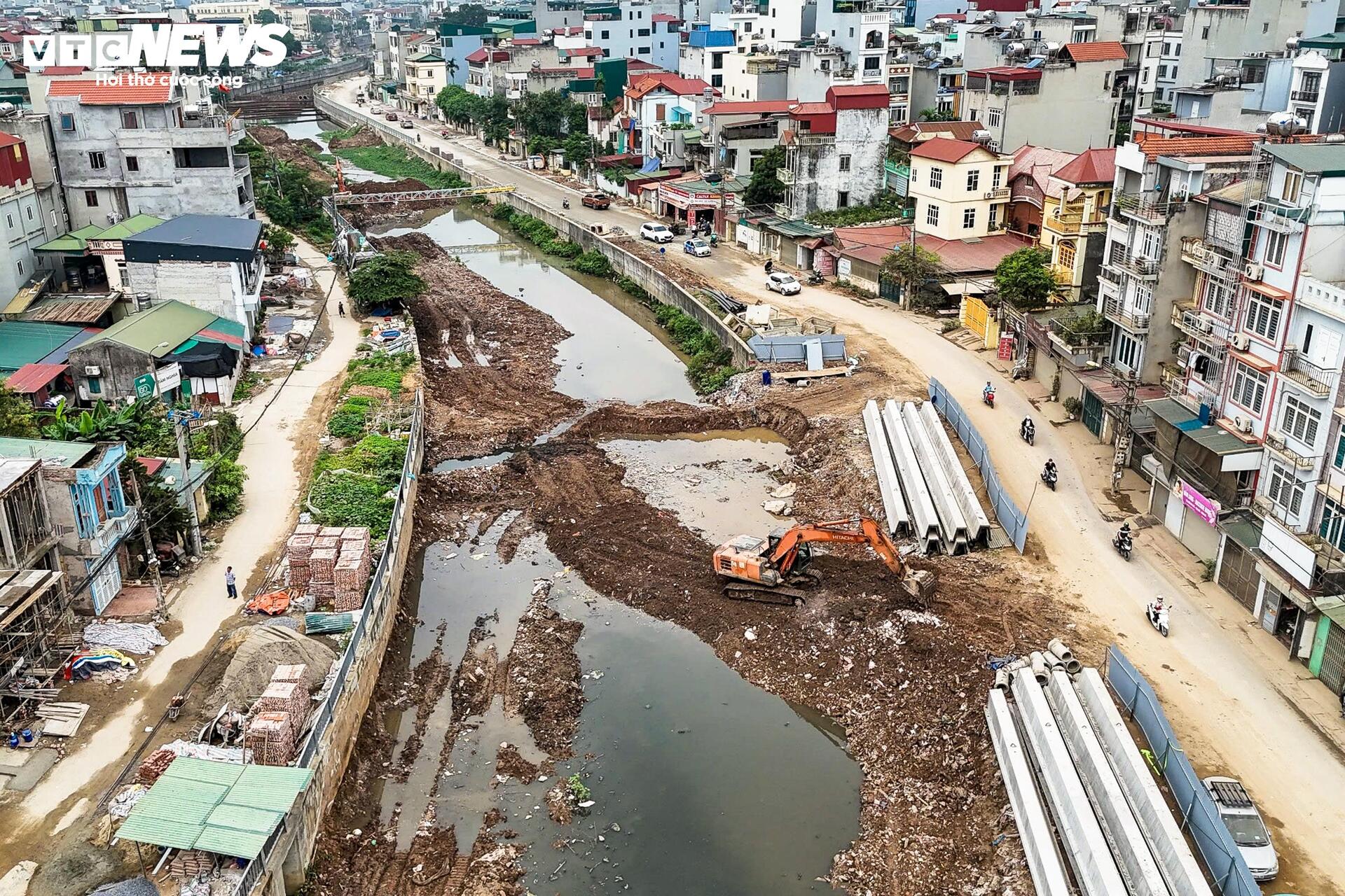Hà Nội: Dự án thoát nước gần 7.500 tỷ vẫn ngổn ngang sau hơn một thập kỷ thi công - 5