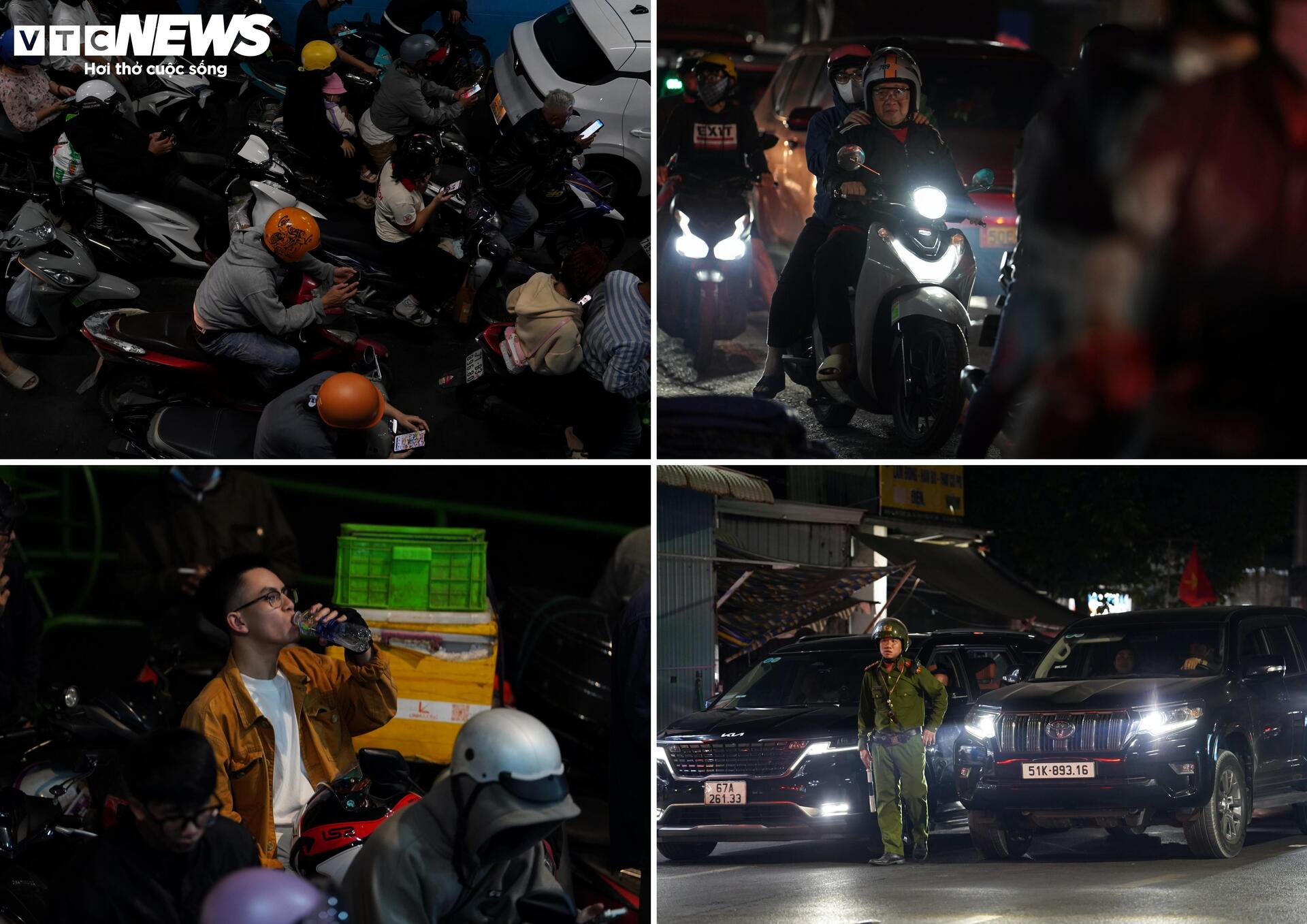 Ùn tắc đến khuya ở phà Cát Lái, tài xế chờ hàng giờ để trở về TP.HCM - 11