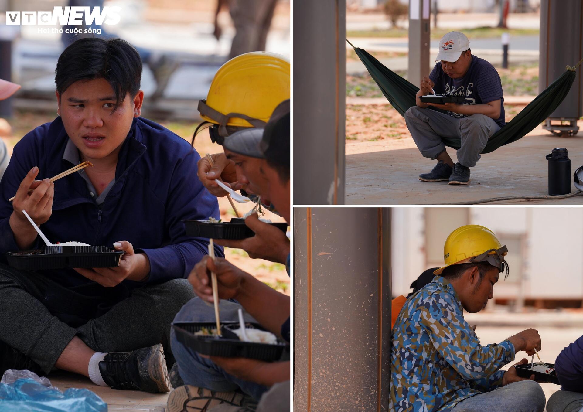 'Bữa cơm nhanh, giấc ngủ vội' giữa nắng gắt ở đại công trường sân bay Long Thành - 8