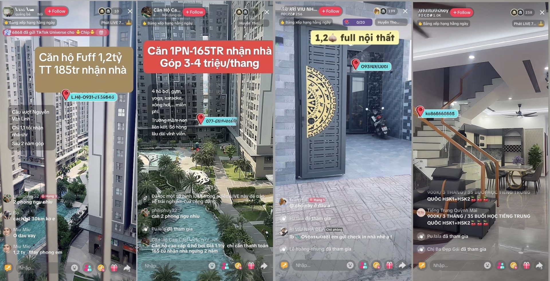 Môi giới bất động sản đổ bộ TikTok 'săn' khách - 1
