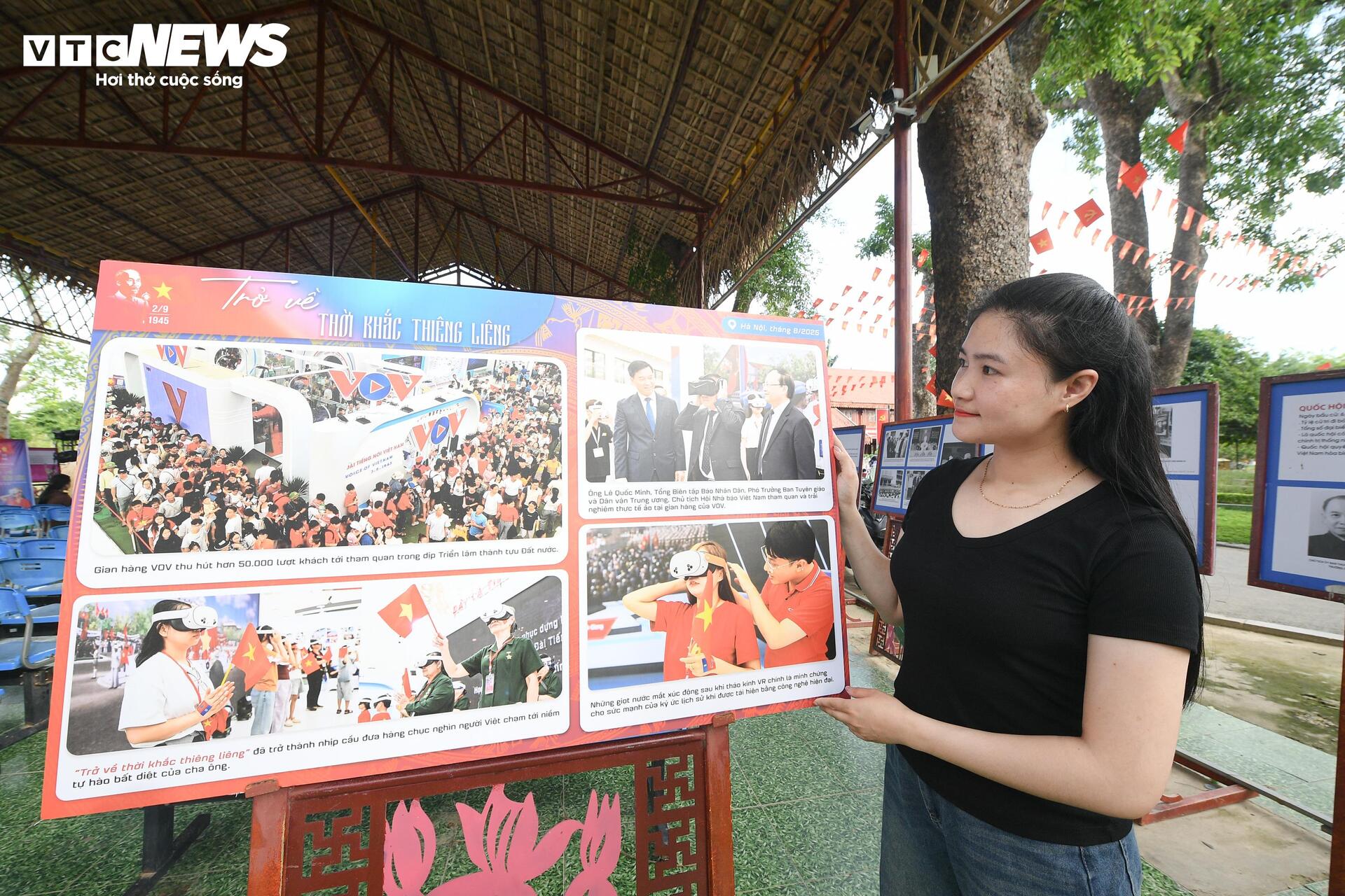 Không khí trước ngày mở cửa trải nghiệm VR 'Trở về thời khắc thiêng liêng' ở Nghệ An - 8