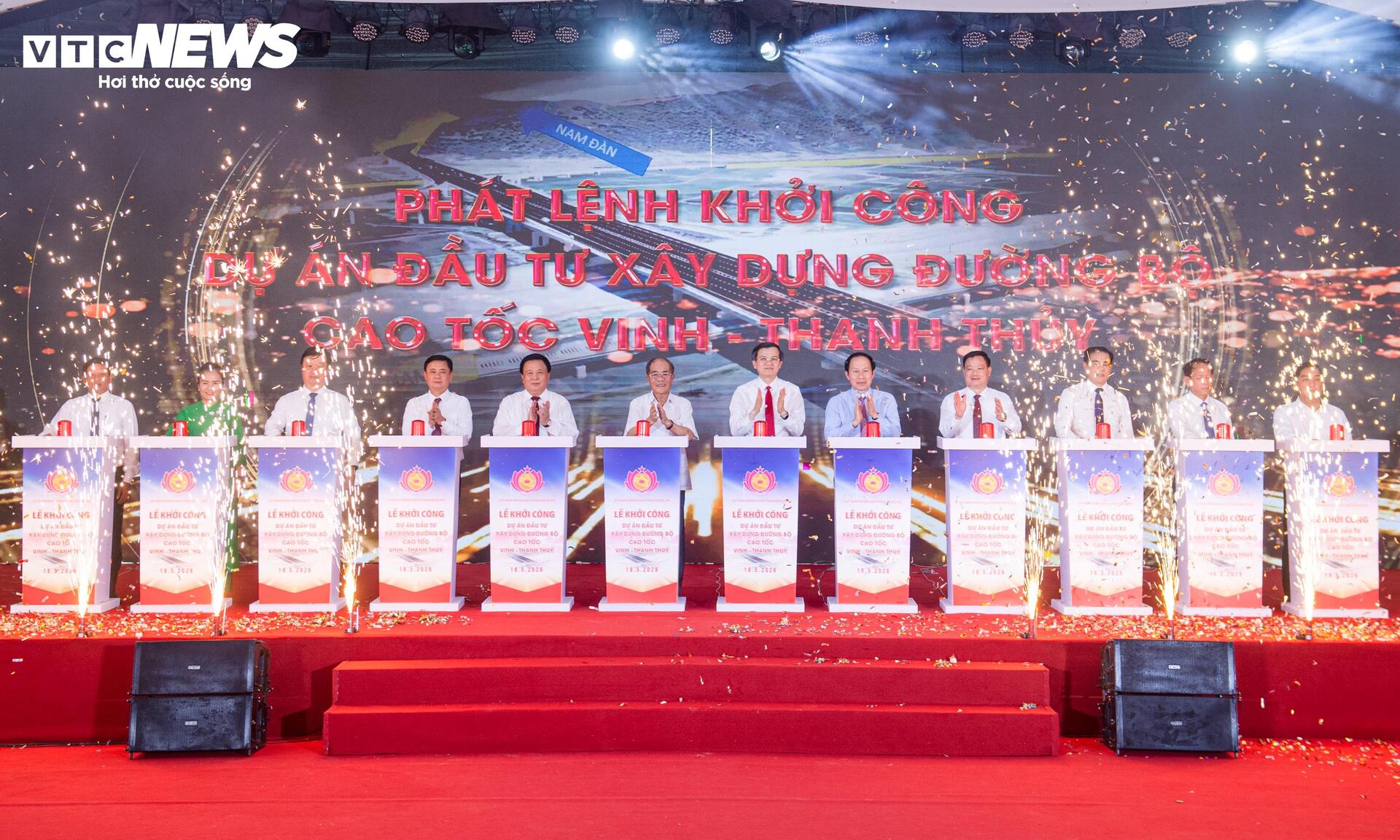 Nghệ An khởi công dự án xây dựng cao tốc Vinh - Thanh Thủy gần 24.000 tỷ đồng - 7