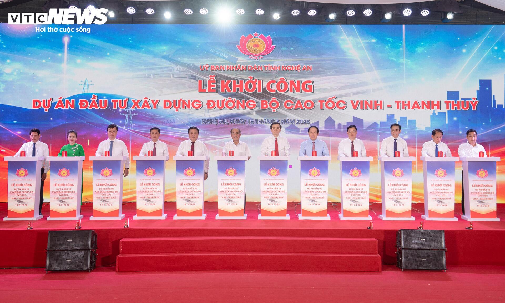 Nghệ An khởi công dự án xây dựng cao tốc Vinh - Thanh Thủy gần 24.000 tỷ đồng - 6