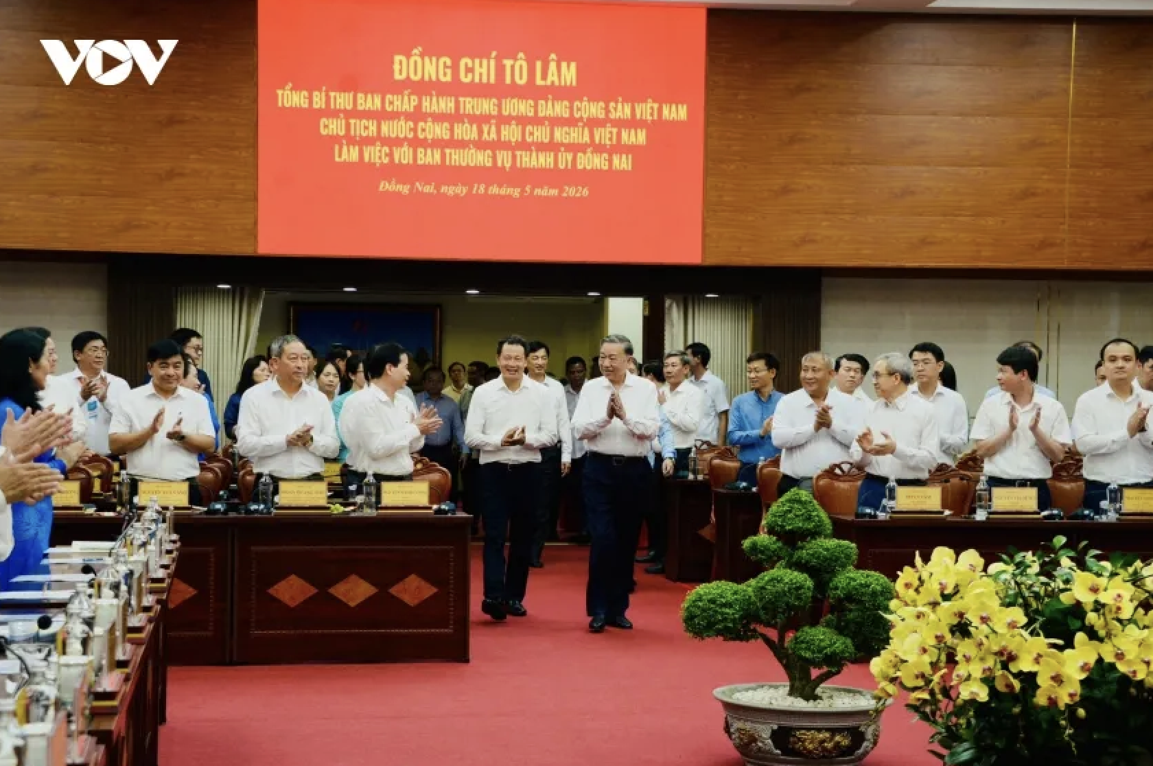 Tổng Bí thư, Chủ tịch nước Tô Lâm làm việc với Ban Thường vụ Thành ủy Đồng Nai - 1