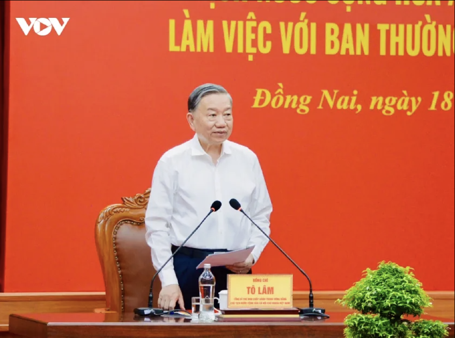 Tổng Bí thư, Chủ tịch nước Tô Lâm làm việc với Ban Thường vụ Thành ủy Đồng Nai - 4