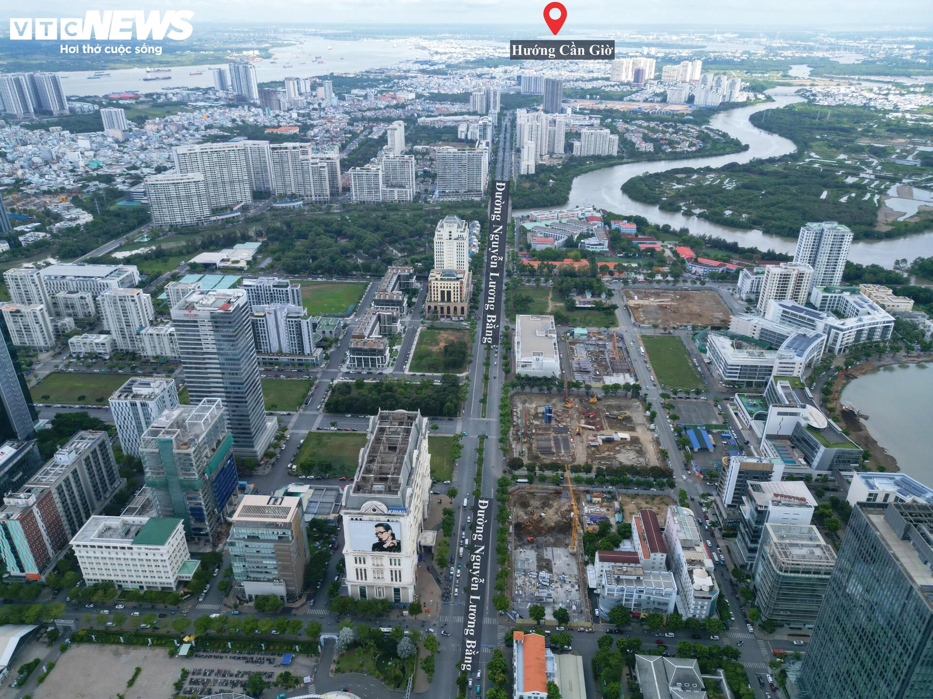 Toàn cảnh dự kiến hướng tuyến metro Bến Thành - Cần Giờ - 14