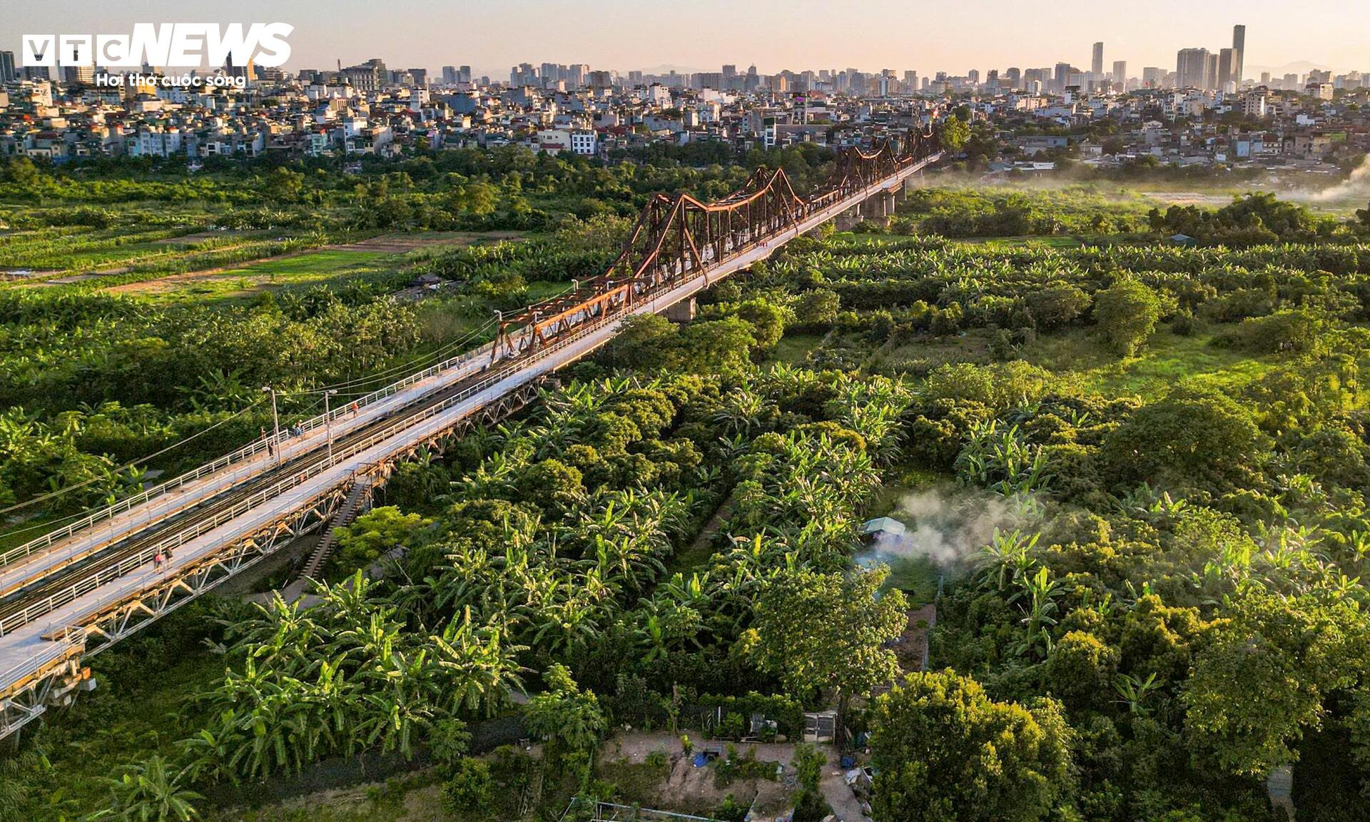 Hình ảnh mới nhất cầu Long Biên sau 60 ngày đại tu - 1