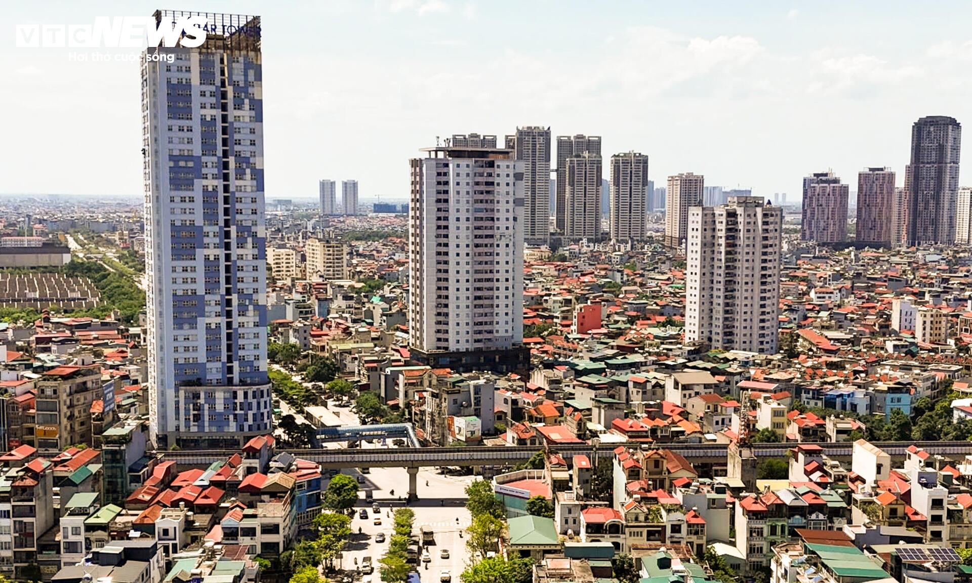 Nút giao phía Tây Hà Nội sắp xây cầu vượt hơn 821 tỷ đồng nhìn từ trên cao - 1