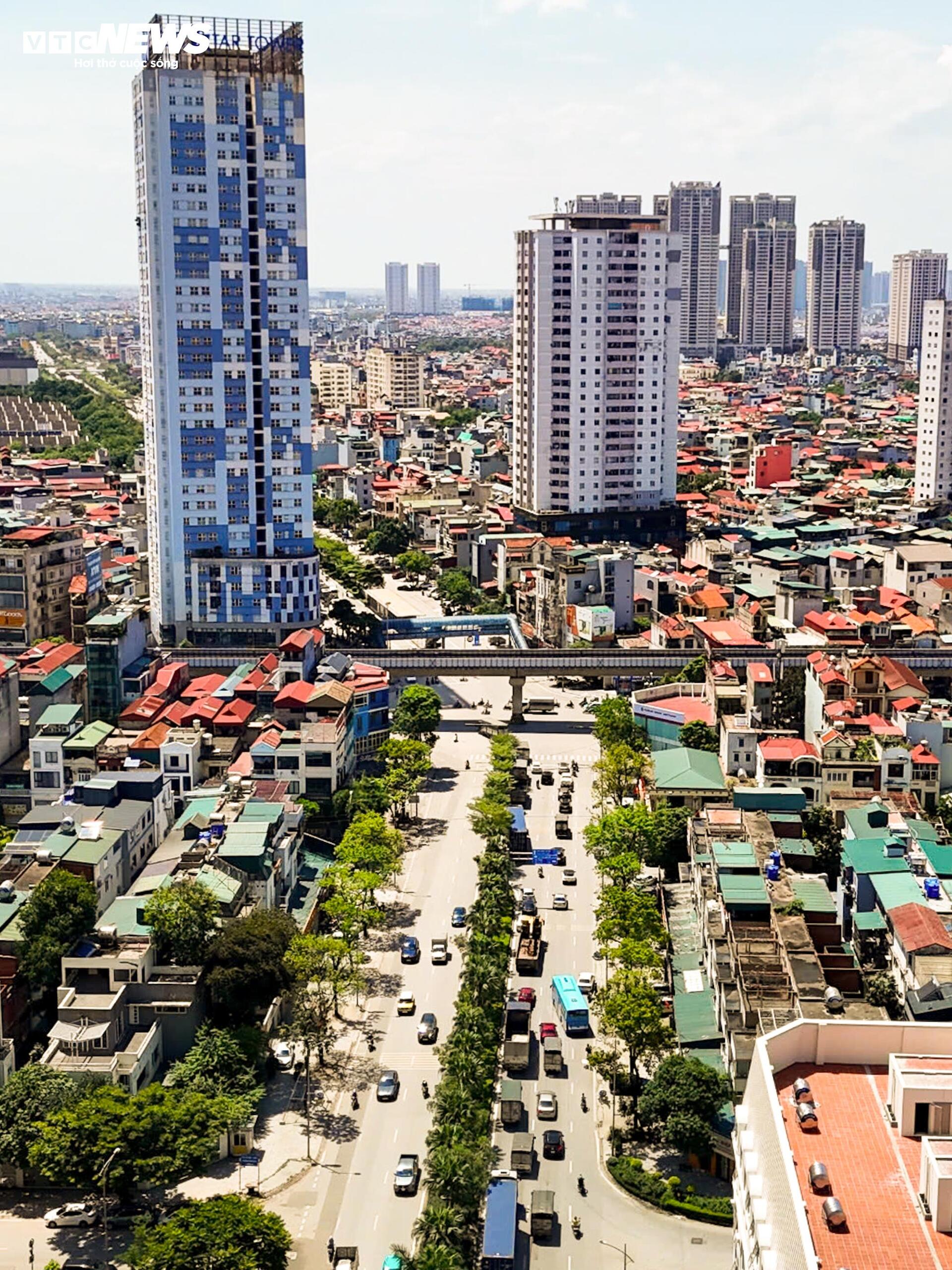 Nút giao phía Tây Hà Nội sắp xây cầu vượt hơn 821 tỷ đồng nhìn từ trên cao - 3