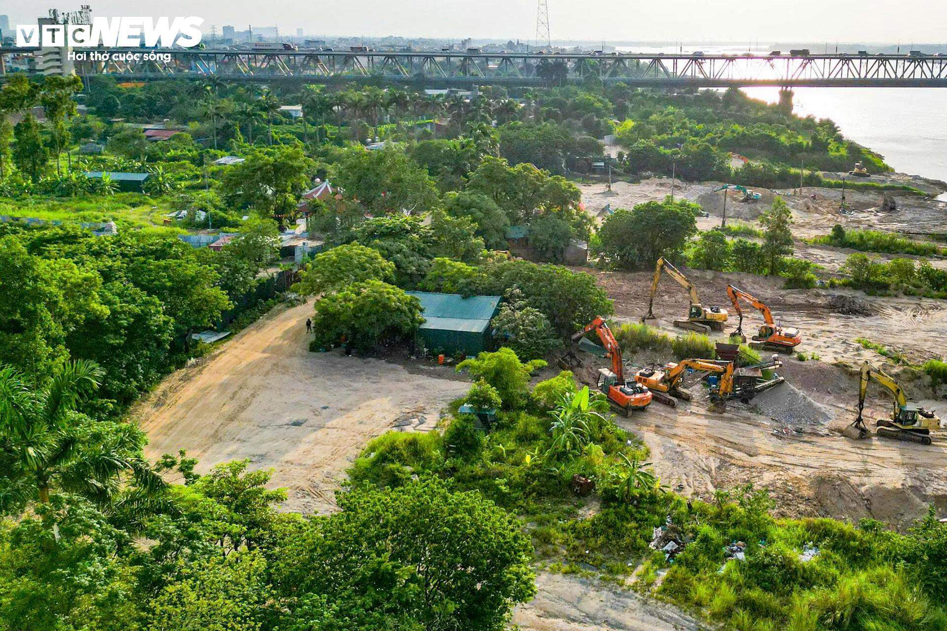 Hiện trạng khu đất xây công viên gần 20ha trên trục đại lộ cảnh quan sông Hồng - 8
