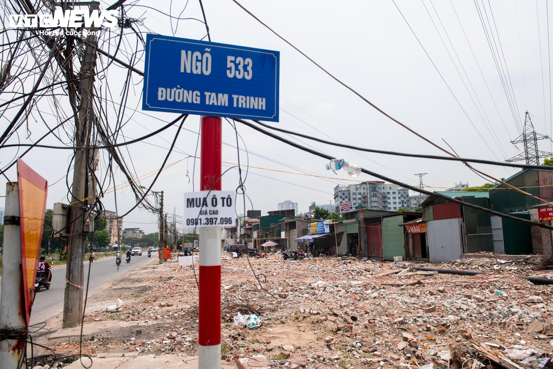 Dự án mở rộng đường Tam Trinh: Mặt bằng đã sạch, người dân mong ngày tăng tốc - 7