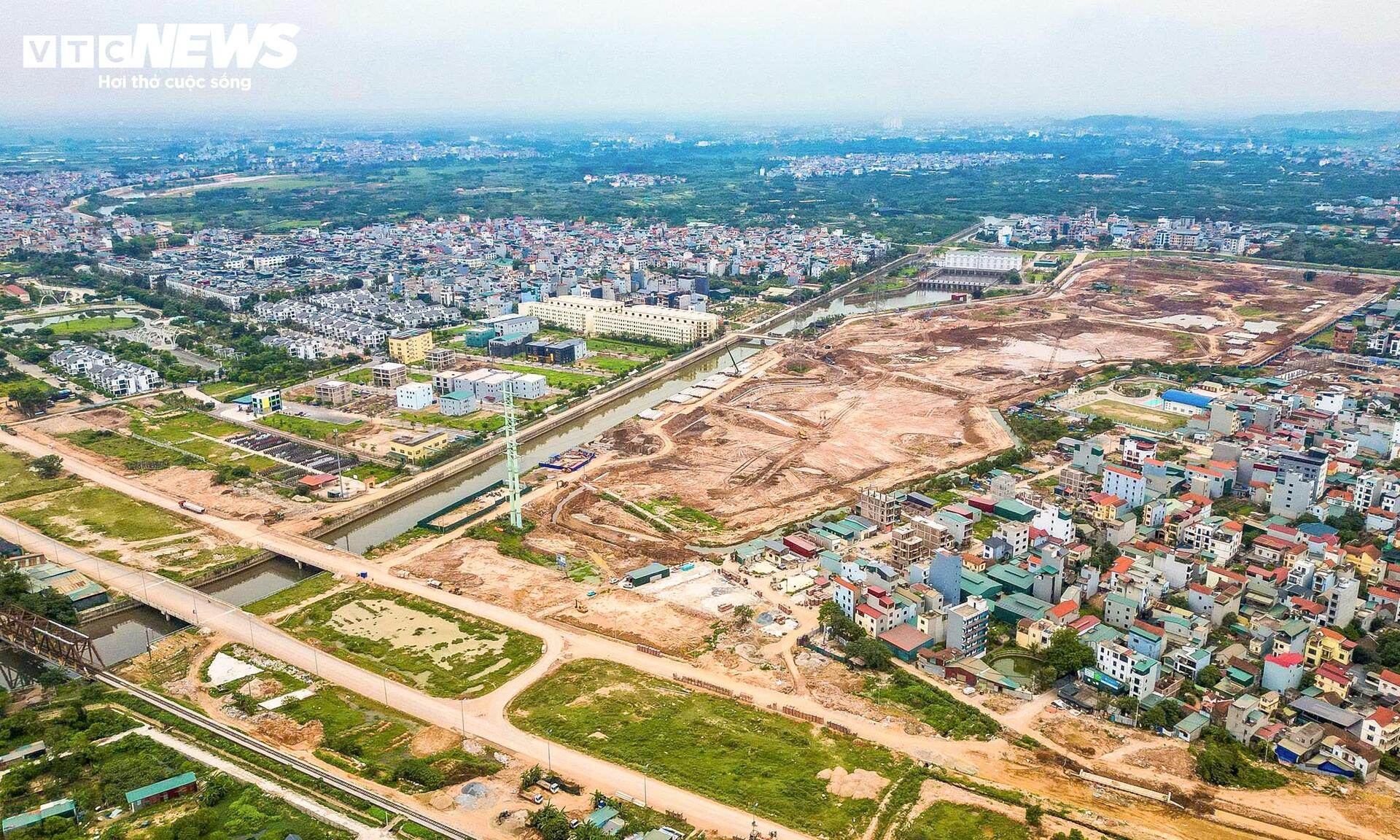 Loạt hồ điều hòa ở Hà Nội dần lộ diện trước mùa mưa - 13