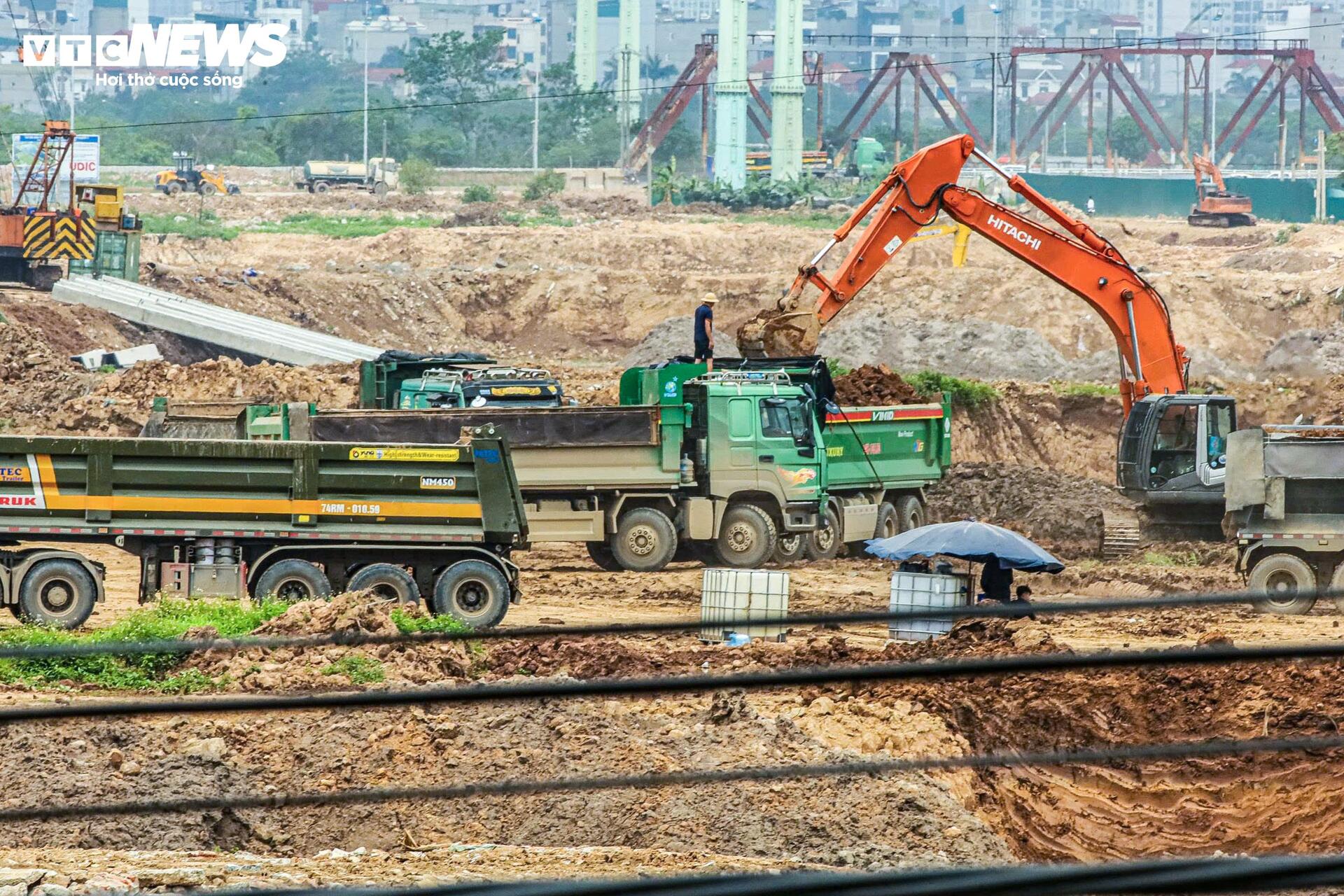 Loạt hồ điều hòa ở Hà Nội dần lộ diện trước mùa mưa - 14