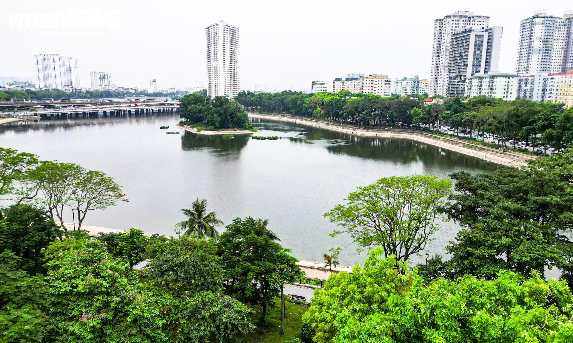 Hà Nội tăng tốc thi công các công trình chống ngập tại nhiều công viên - 1