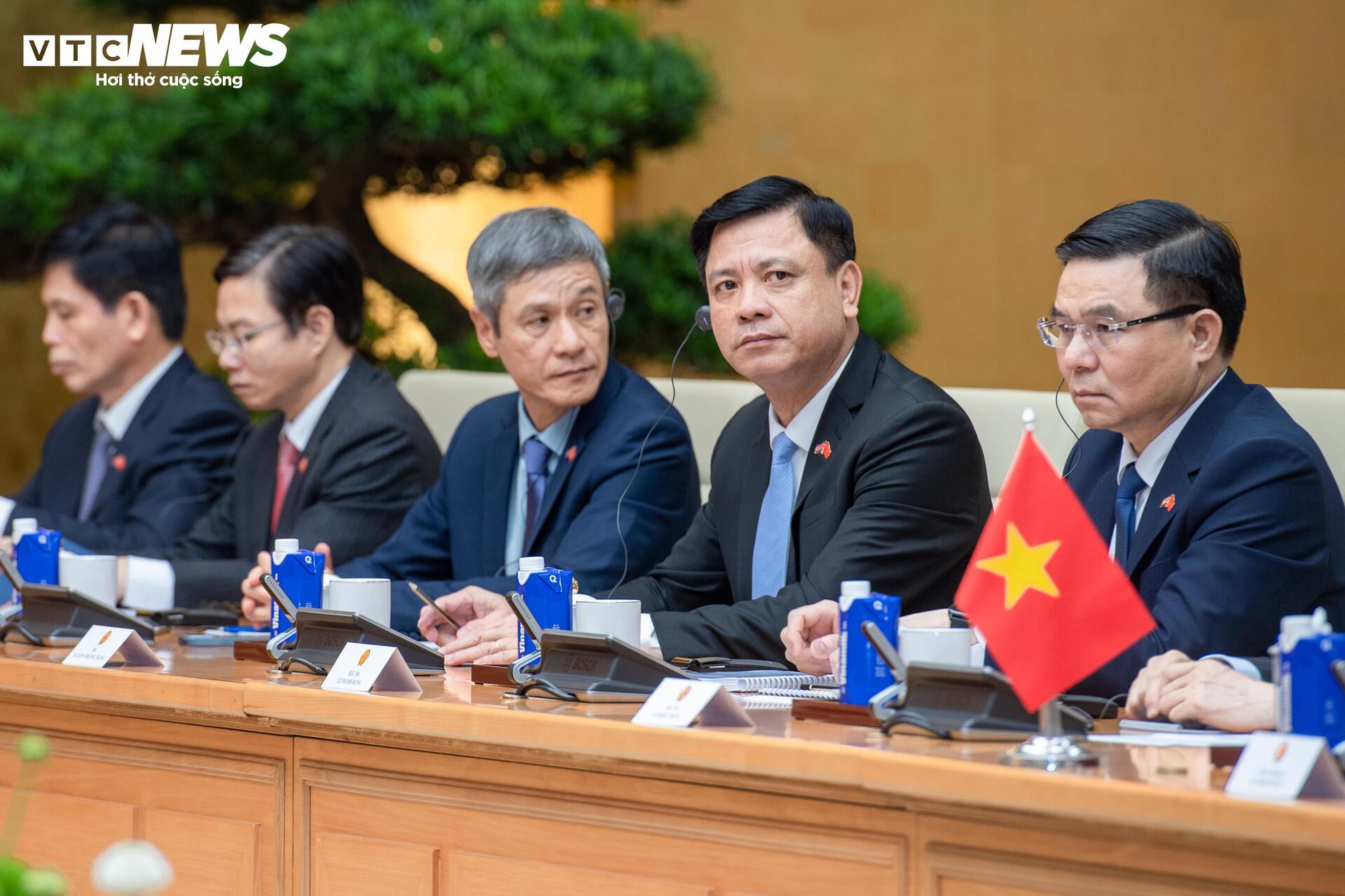 Thủ tướng Lê Minh Hưng chủ trì lễ đón Thủ tướng Campuchia Hun Manet - 11