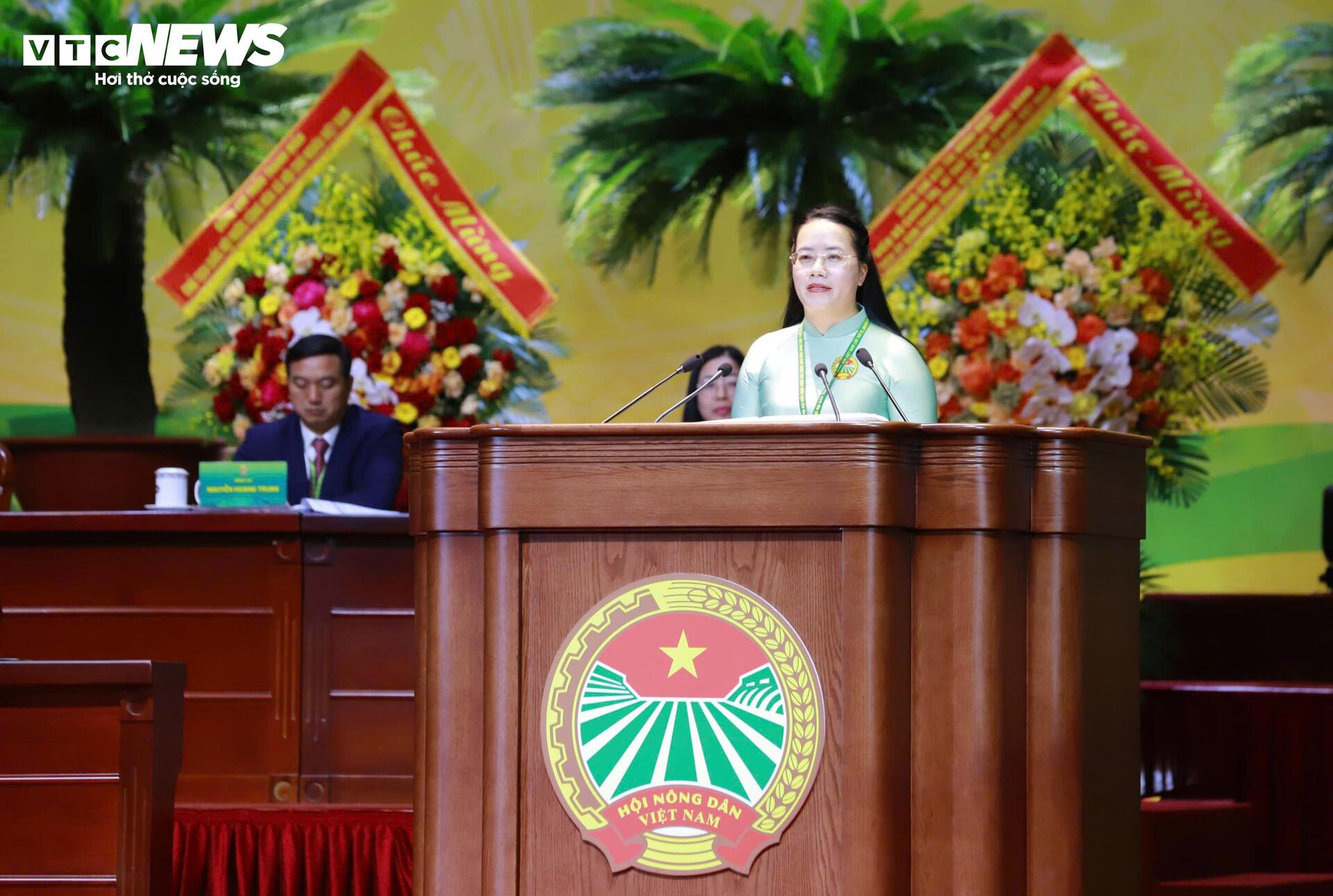 Toàn cảnh phiên khai mạc Đại hội IX Hội Nông dân Việt Nam - 11