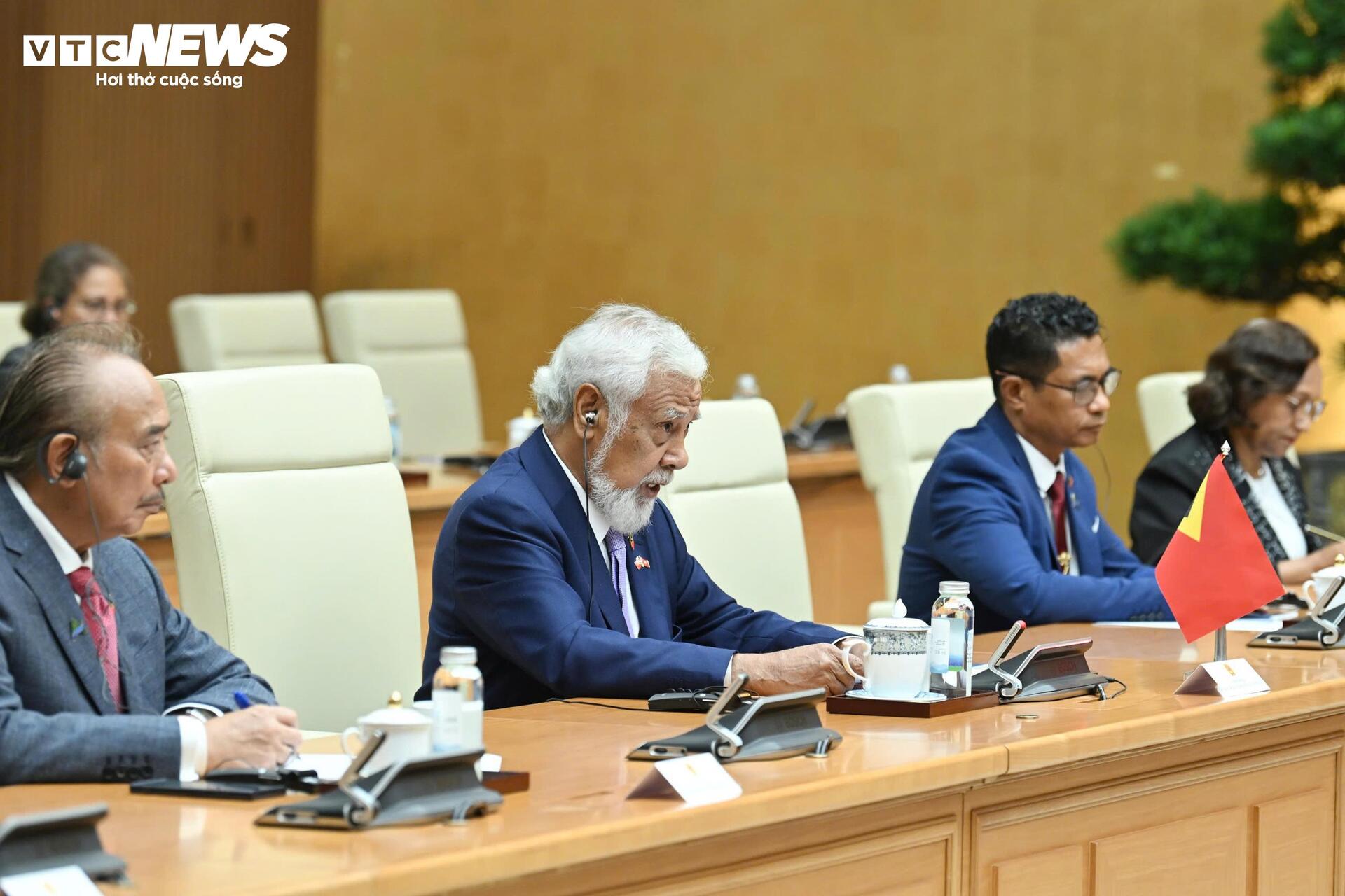 Thủ tướng Lê Minh Hưng chủ trì lễ đón Thủ tướng Timor-Leste - 10