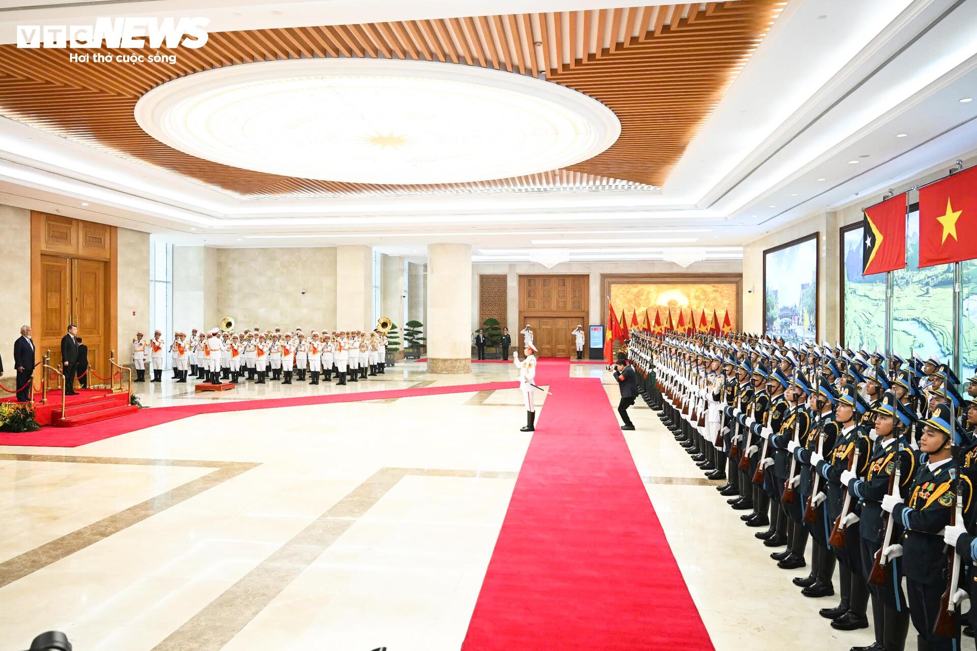 Thủ tướng Lê Minh Hưng chủ trì lễ đón Thủ tướng Timor-Leste - 2