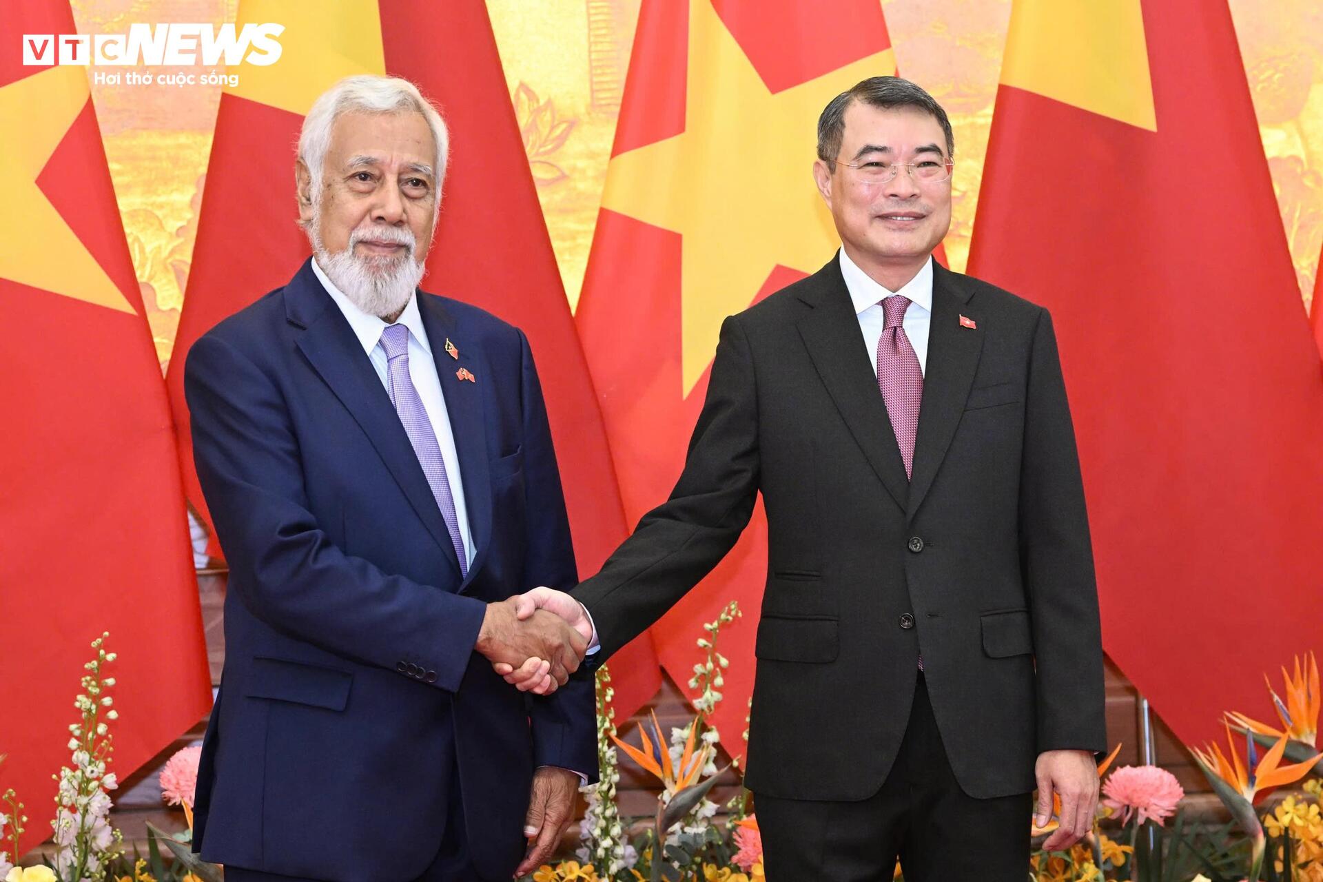 Thủ tướng Lê Minh Hưng chủ trì lễ đón Thủ tướng Timor-Leste - 5