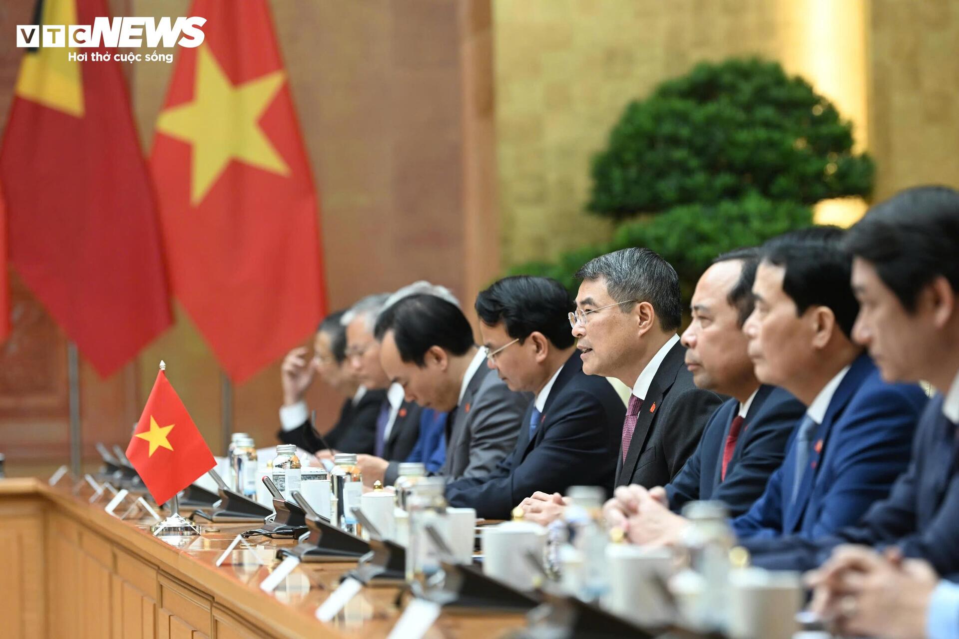 Thủ tướng Lê Minh Hưng chủ trì lễ đón Thủ tướng Timor-Leste - 9