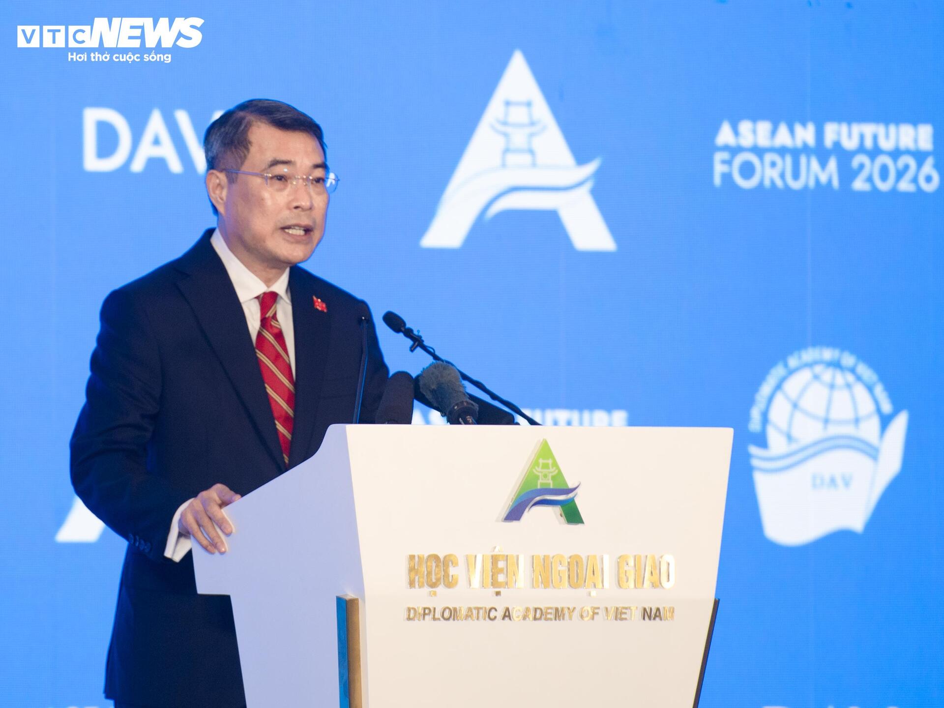 Thủ tướng Lê Minh Hưng và Thủ tướng 4 nước dự khai mạc Diễn đàn Tương lai ASEAN - 8