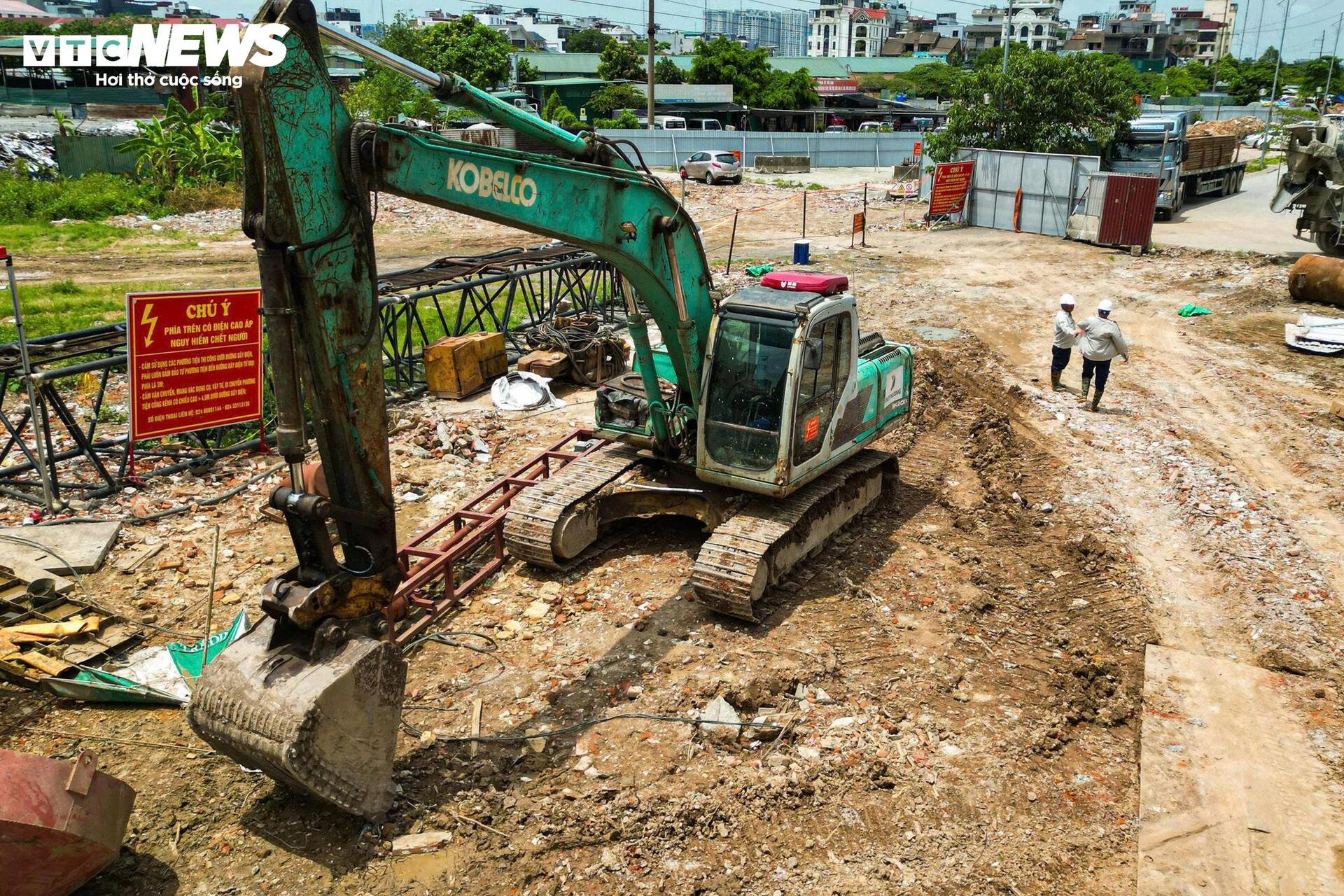 Sau nhiều năm đình trệ, công trường 786 tỷ đồng ở Hà Nội rầm rộ thi công trở lại - 11