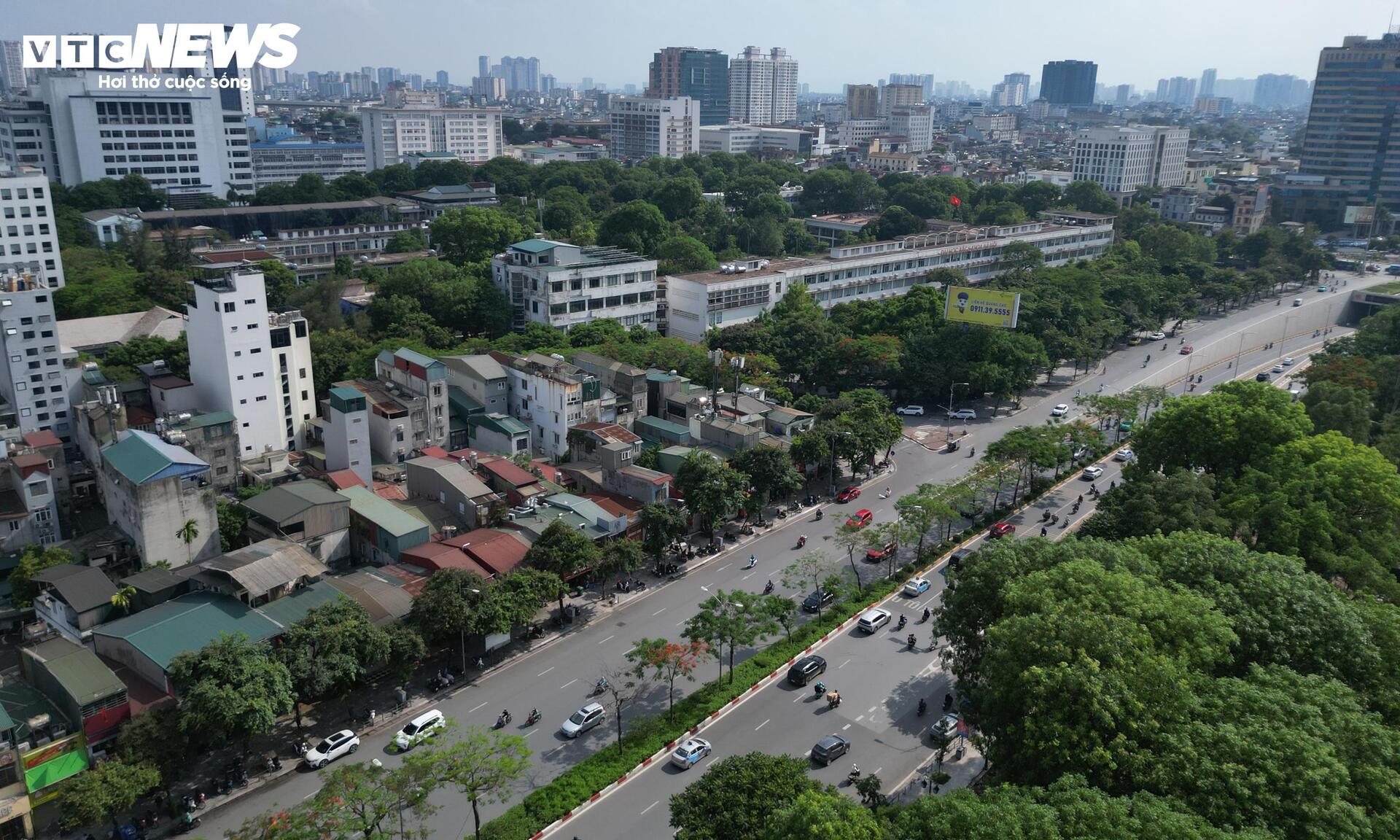 Hiện trạng khu 'đất vàng' đối diện Công viên Thống Nhất sắp xây bãi đỗ xe ngầm - 13