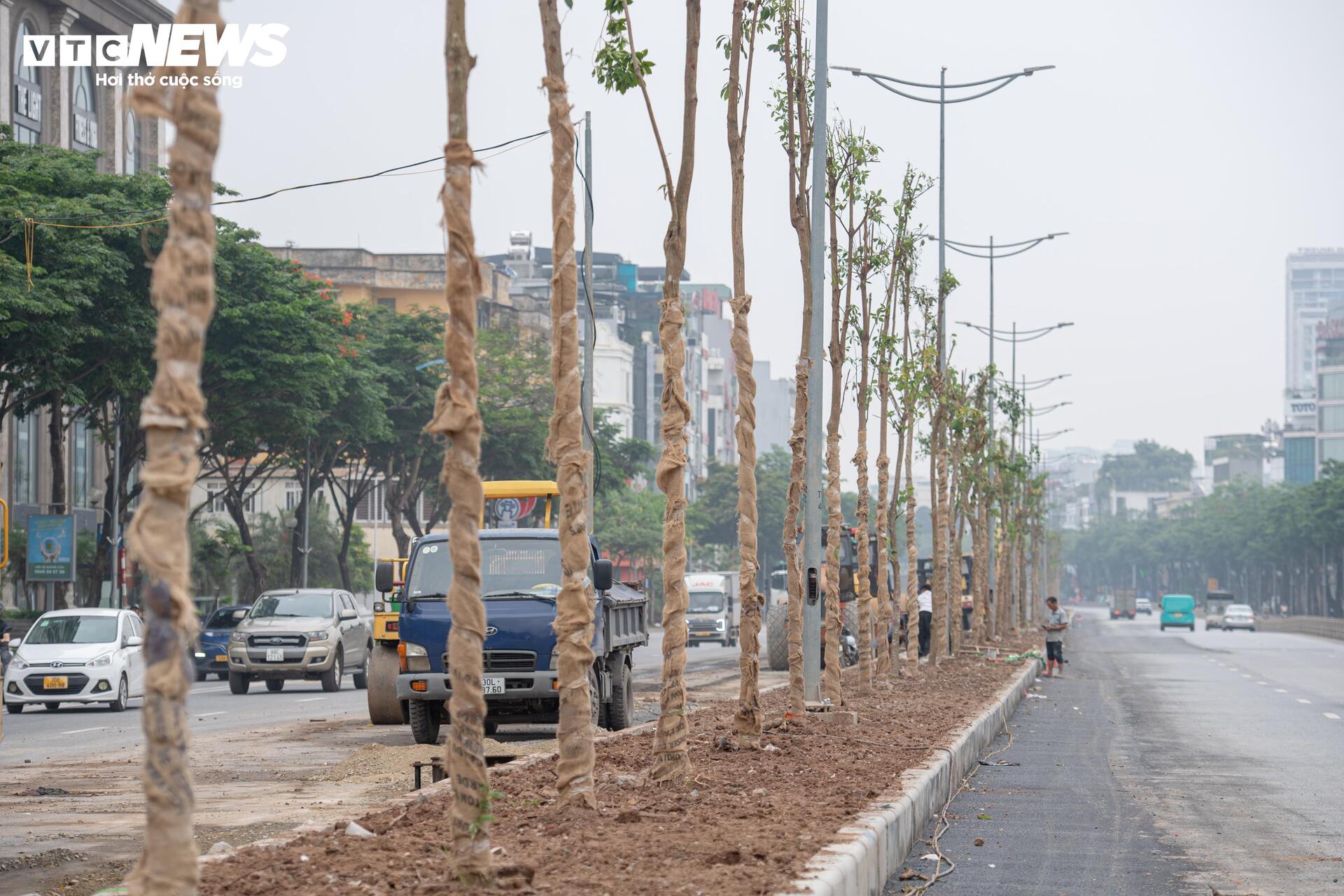 Tuyến đường kết nối sân bay Nội Bài thay áo mới khi dự án chống ngập dần về đích - 7