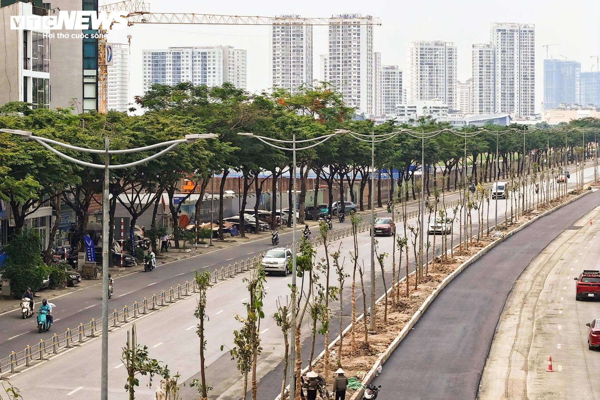 Tuyến đường kết nối sân bay Nội Bài thay áo mới khi dự án chống ngập dần về đích - 11